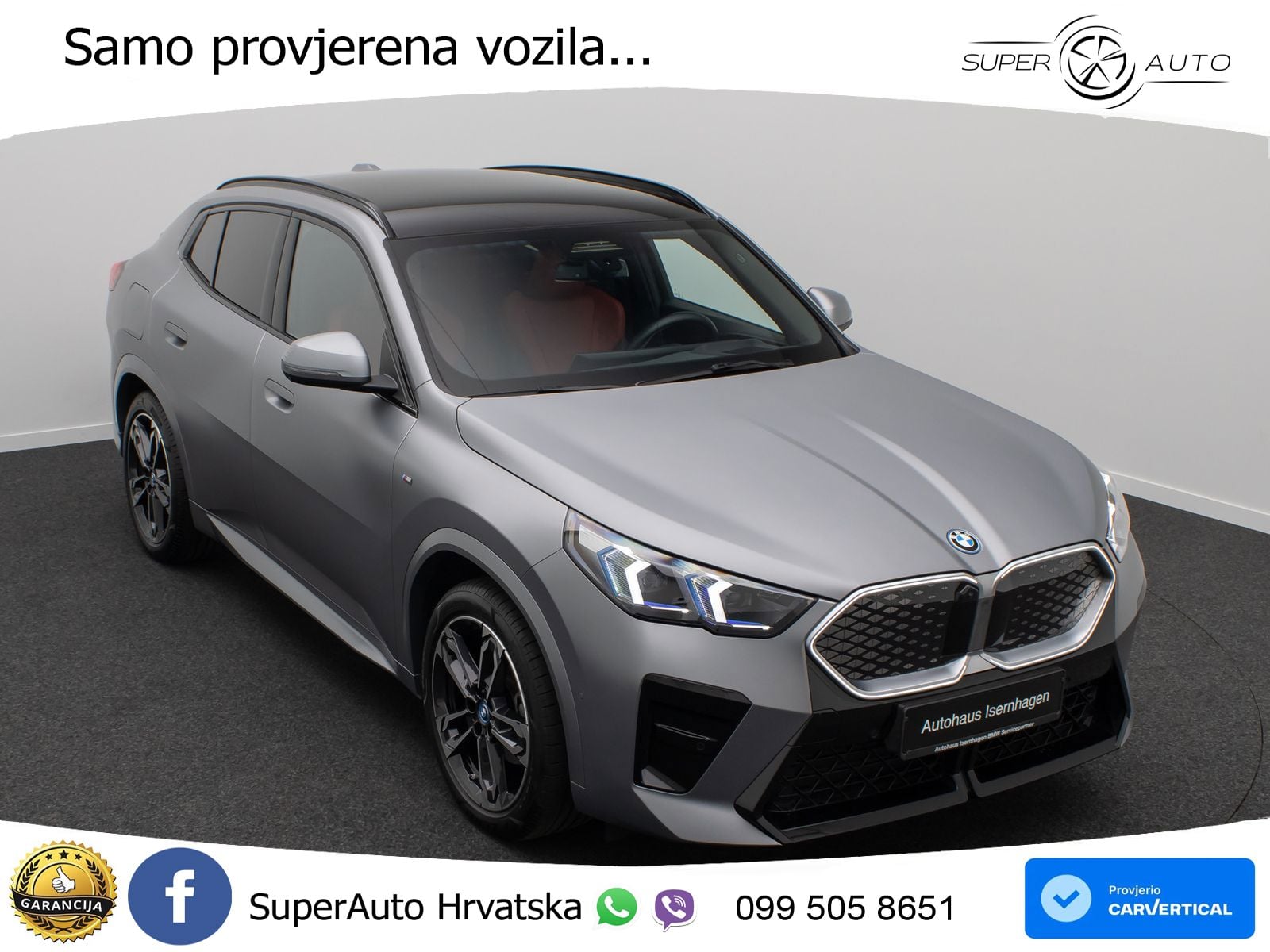 BMW iX2 66.5 kWh (204 KS) eDrive20