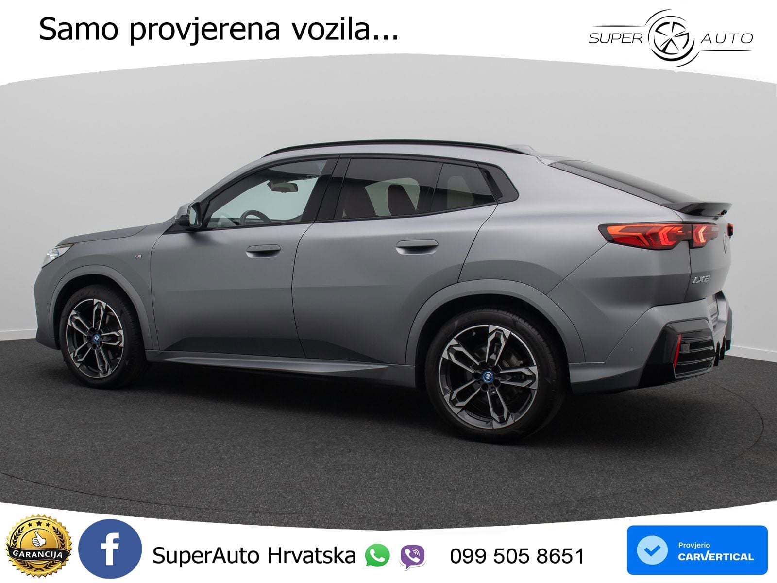 BMW iX2 66.5 kWh (204 KS) eDrive20