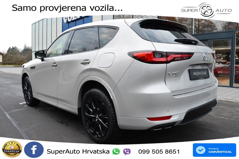 Mazda CX-60 3.3 e-Skyactiv D (254 KS) AWD Automatic LED+GR SJED+ACC