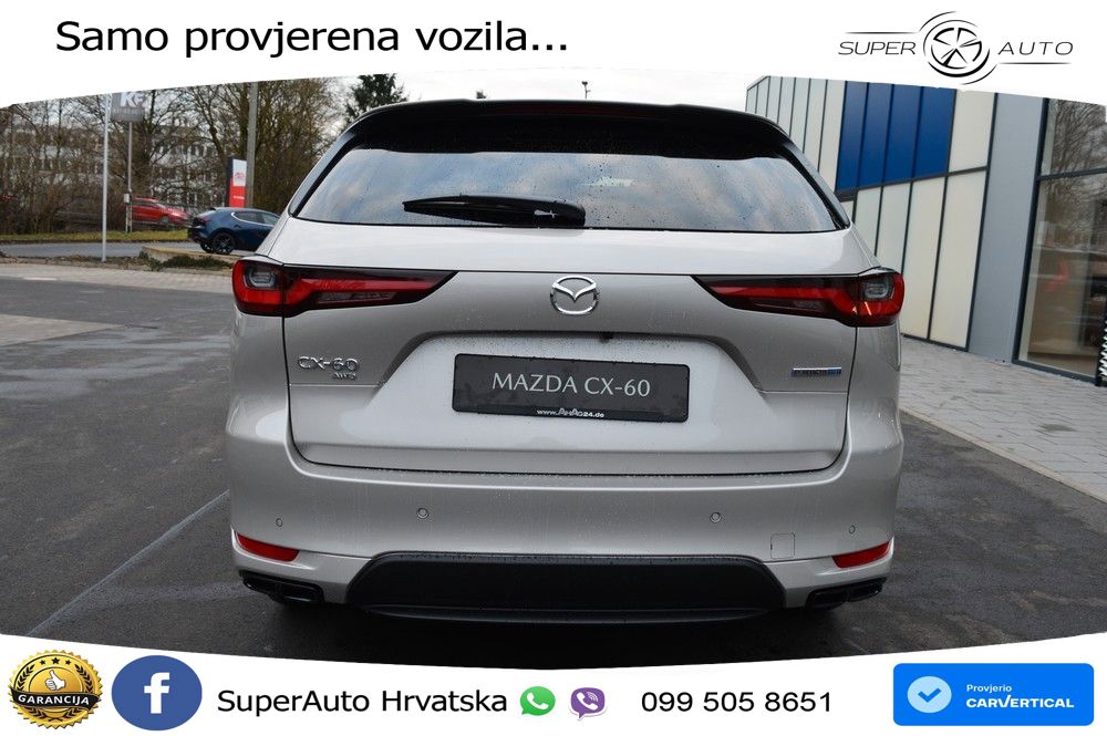Mazda CX-60 3.3 e-Skyactiv D (254 KS) AWD Automatic LED+GR SJED+ACC
