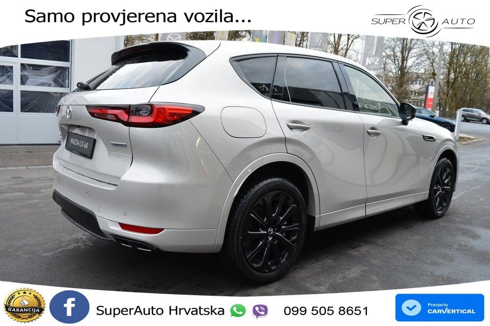 Mazda CX-60 3.3 e-Skyactiv D (254 KS) AWD Automatic LED+GR SJED+ACC