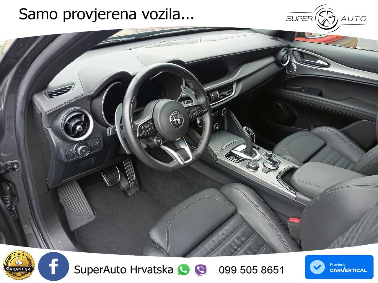 Alfa Romeo Stelvio 2.2 MultiJet II (210 KS) Q4 Automatic LED+GR SJED+ACC