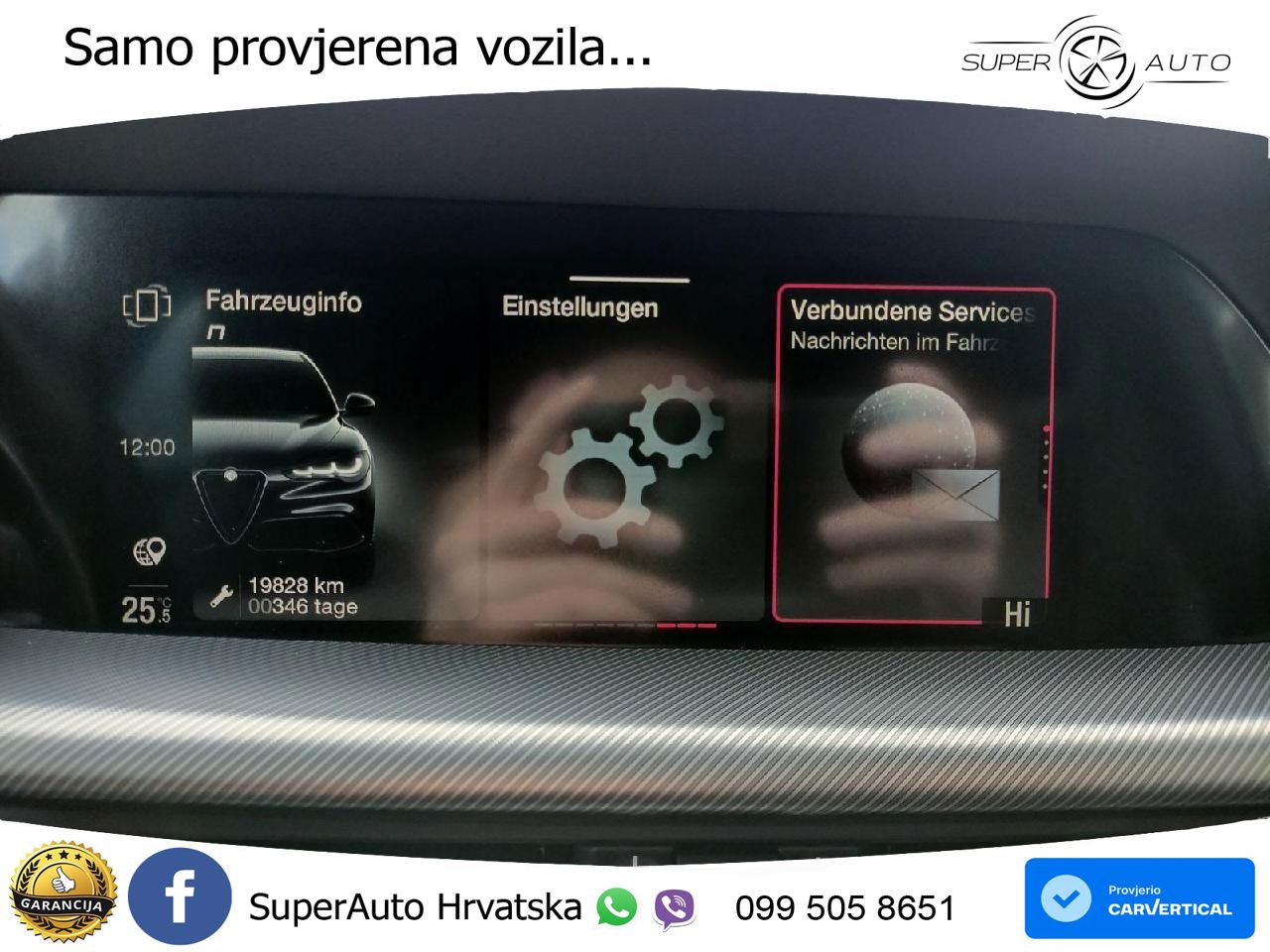 Alfa Romeo Stelvio 2.2 MultiJet II (210 KS) Q4 Automatic LED+GR SJED+ACC