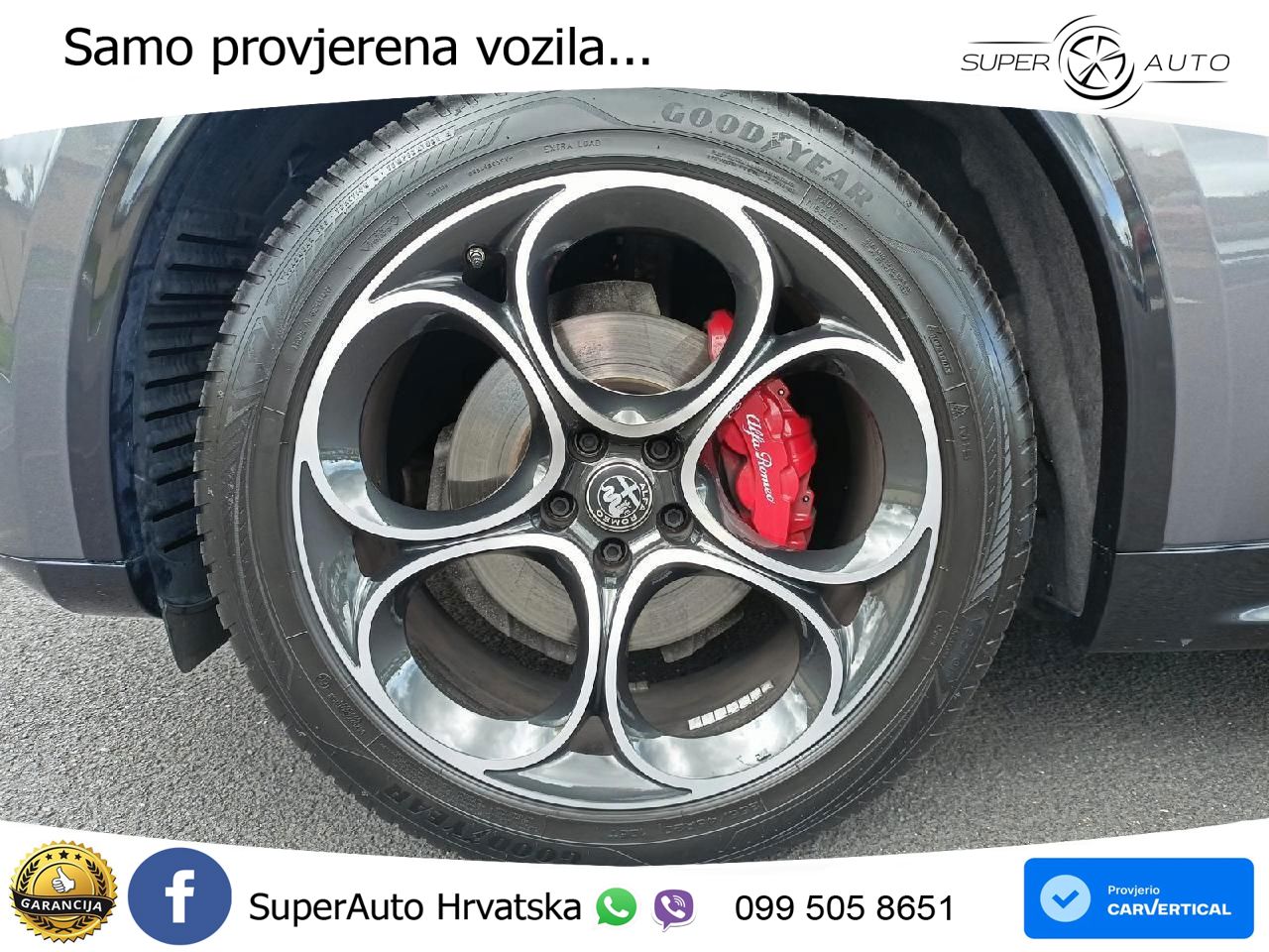 Alfa Romeo Stelvio 2.2 MultiJet II (210 KS) Q4 Automatic LED+GR SJED+ACC