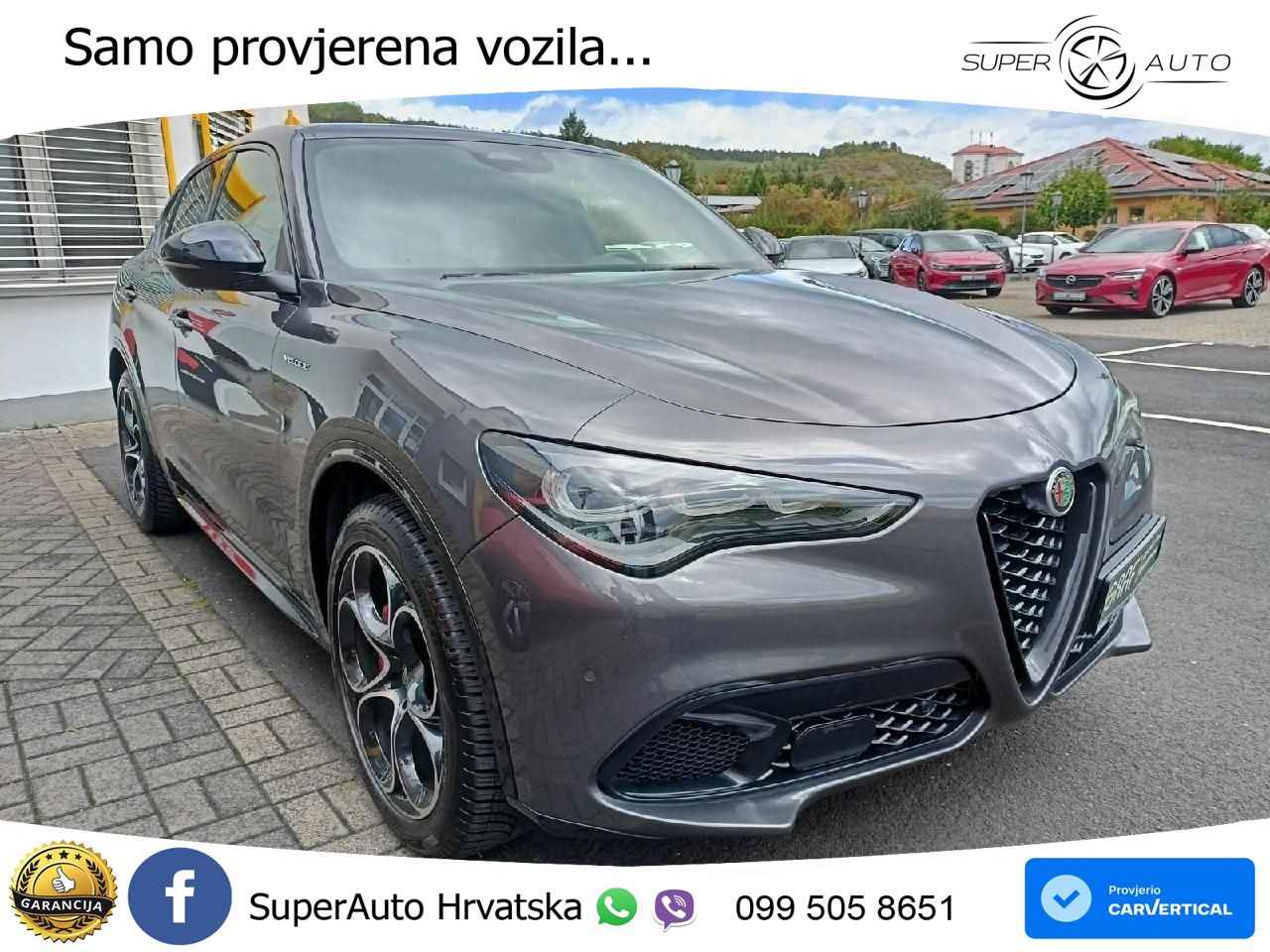 Alfa Romeo Stelvio 2.2 MultiJet II (210 KS) Q4 Automatic LED+GR SJED+ACC