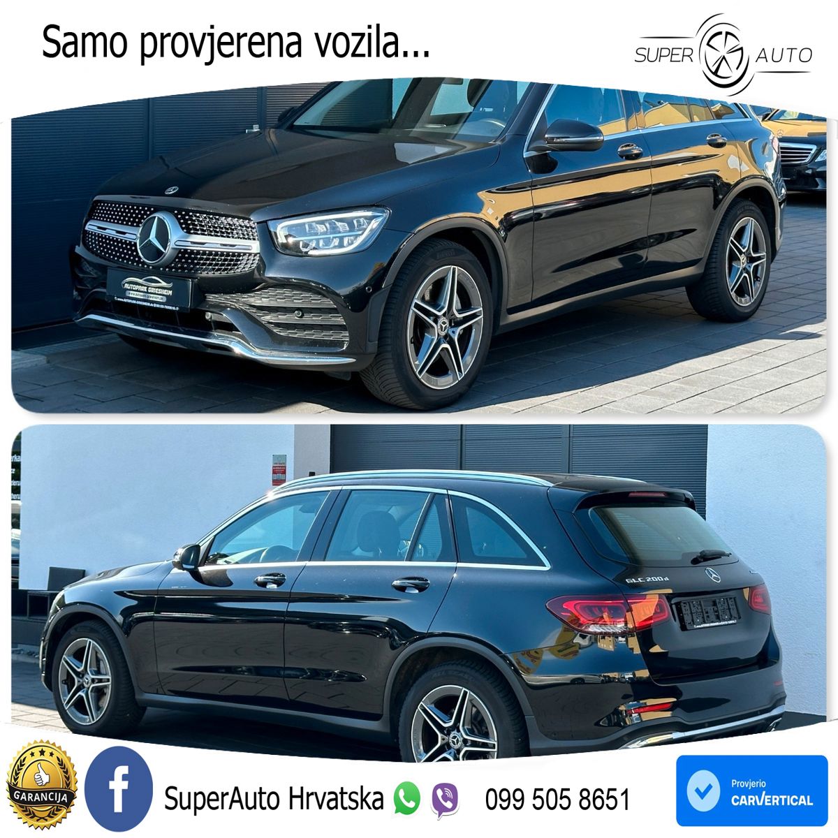 Mercedes GLC 200d (163 KS) 4MATIC 9G-TRONIC AMG LED+GR SJED+ACC