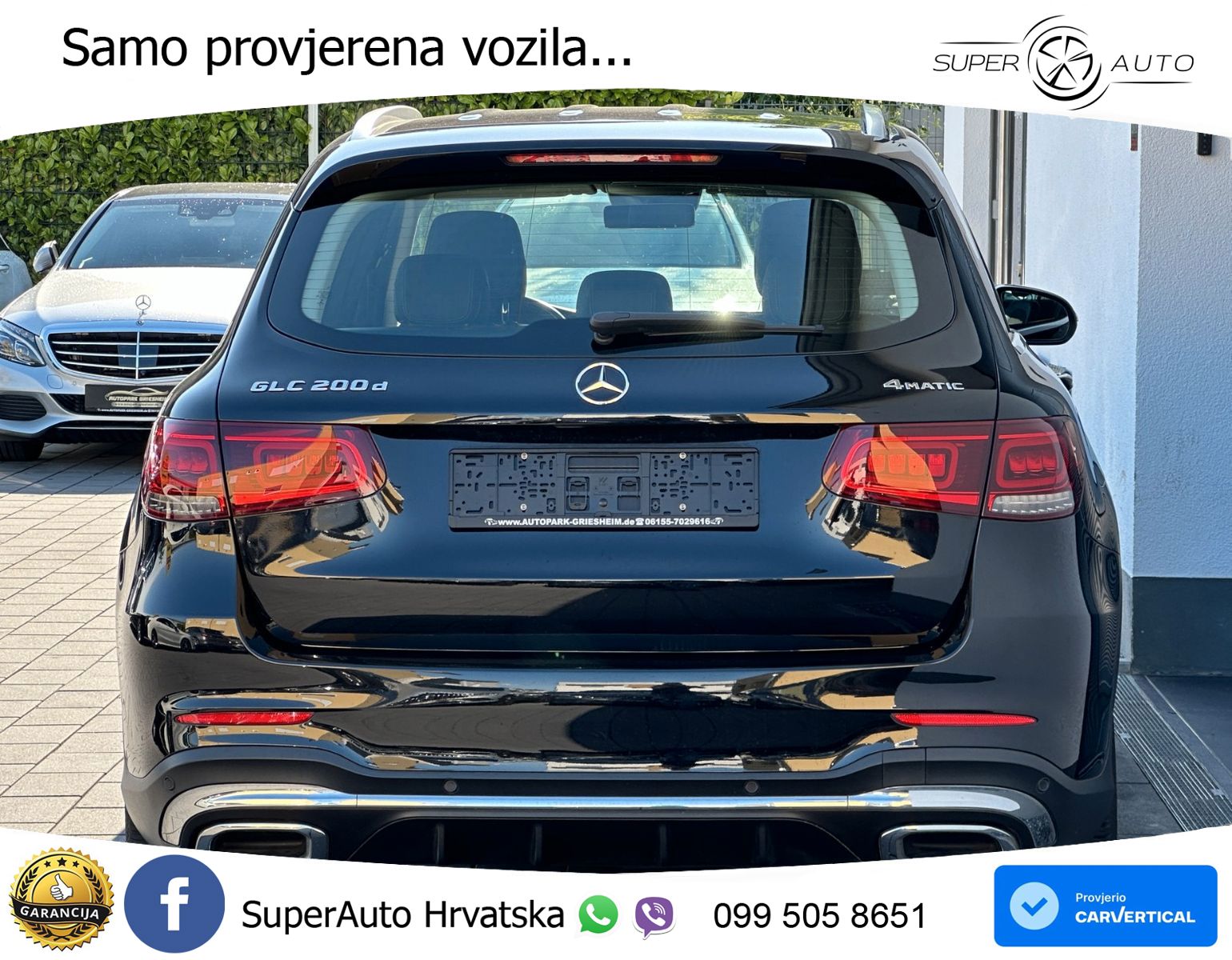 Mercedes GLC 200d (163 KS) 4MATIC 9G-TRONIC AMG LED+GR SJED+ACC