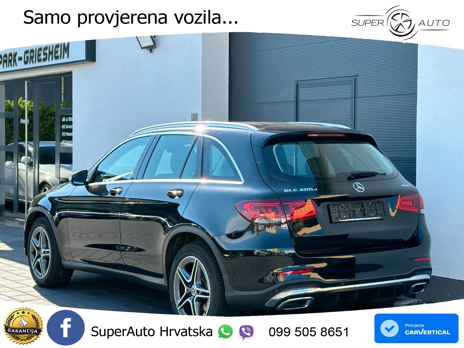 Mercedes GLC 200d (163 KS) 4MATIC 9G-TRONIC AMG LED+GR SJED+ACC