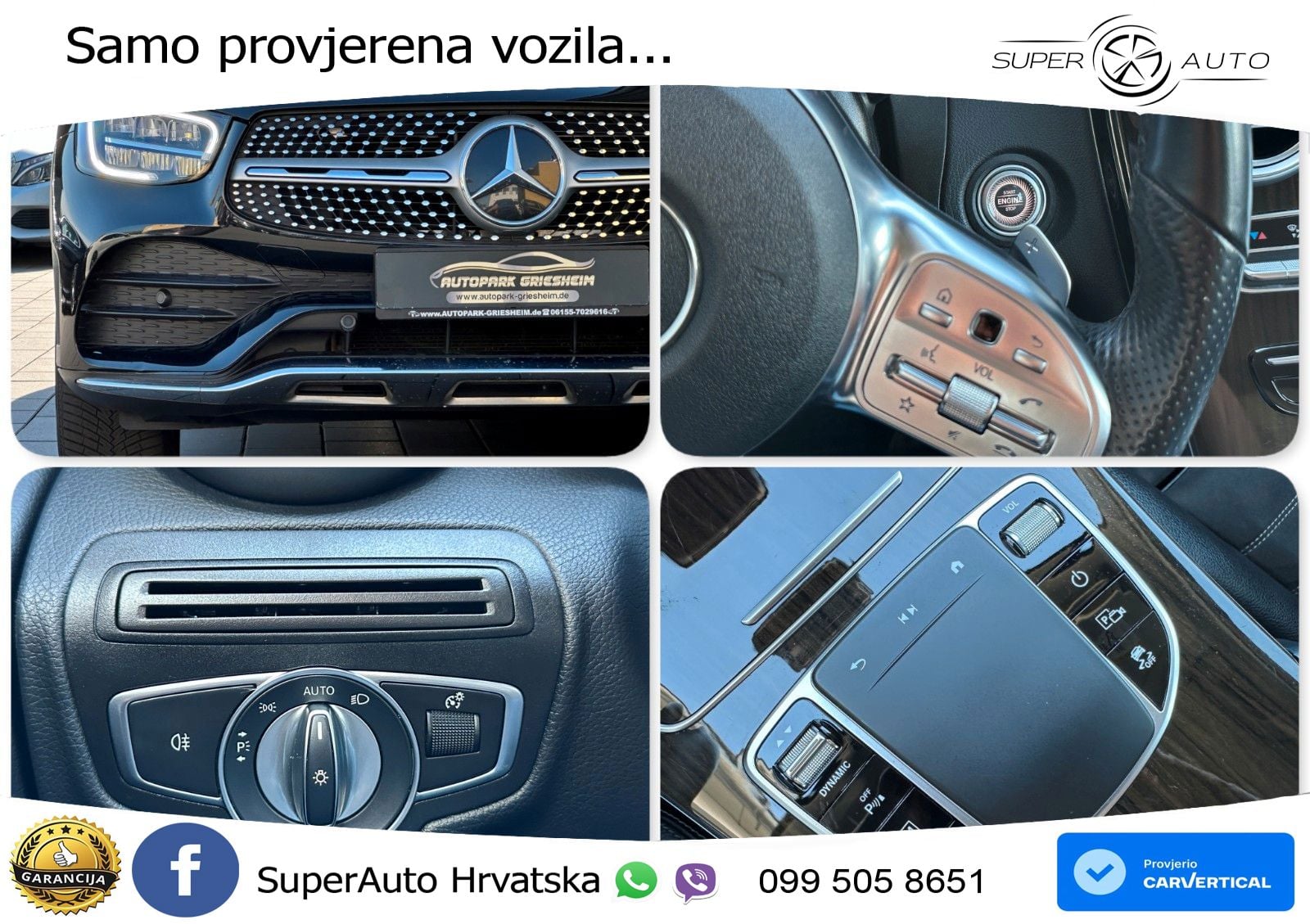 Mercedes GLC 200d (163 KS) 4MATIC 9G-TRONIC AMG LED+GR SJED+ACC