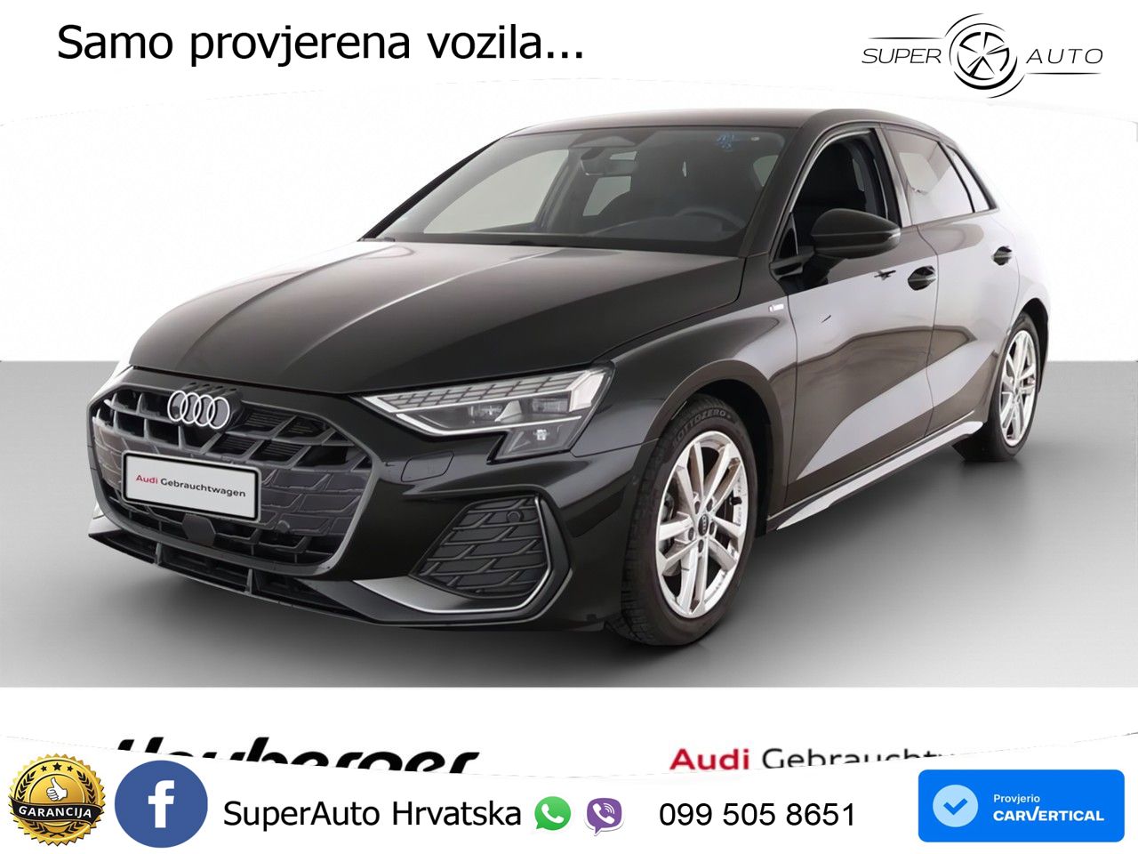 Audi A3 35 TFSI (150 KS) S tronic S line LED+GR SJED+ACC