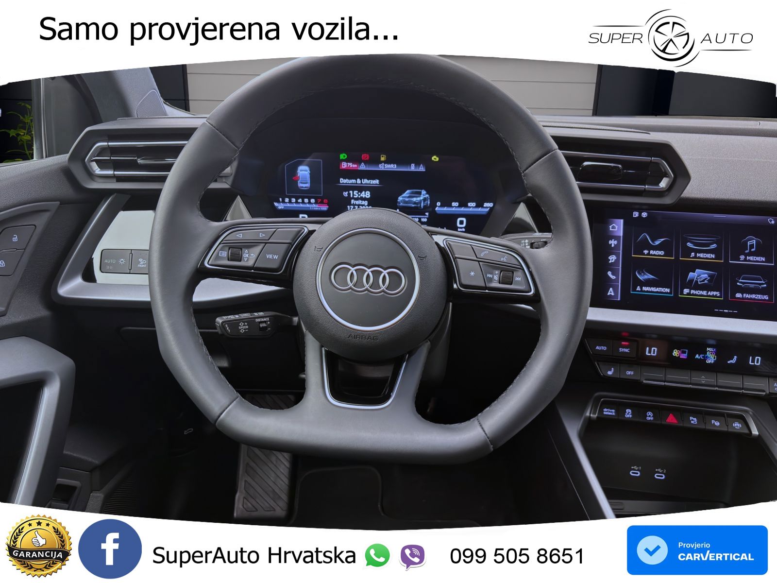 Audi A3 Limuzina 30 TFSI (116 KS) S tronic advanced LED+GR SJED+ACC