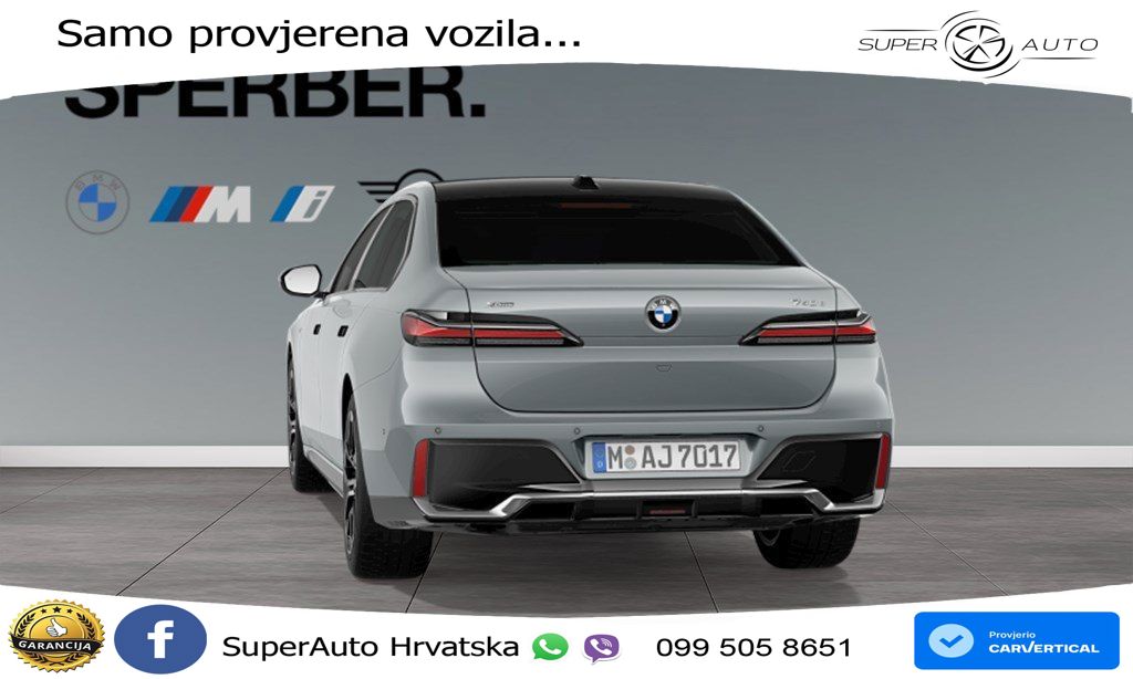 BMW 740d (299 KS) xDrive Steptronic M Sport ZRAČNI+ACC+GR SJED+KAM+PANO