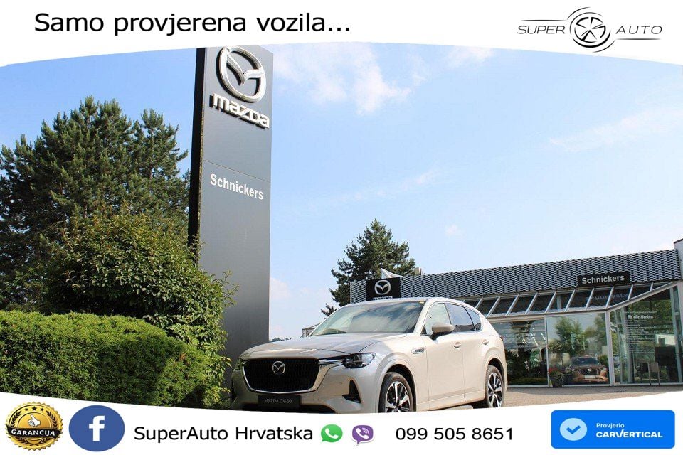 Mazda CX-60 3.3 e-Skyactiv D (200 KS) Automatic MATRIX+GR SJED+KAM