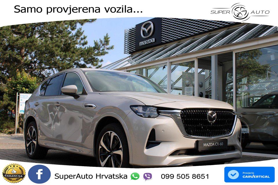 Mazda CX-60 3.3 e-Skyactiv D (200 KS) Automatic MATRIX+GR SJED+KAM