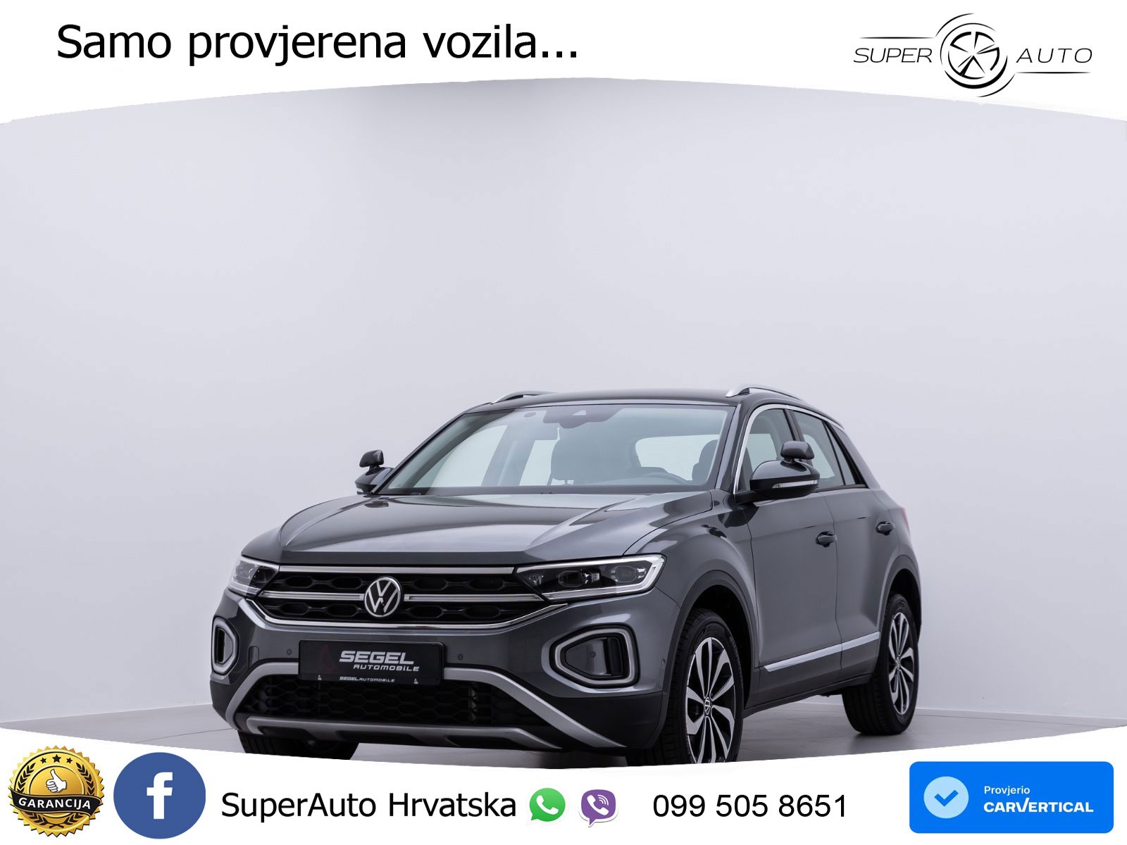 Volkswagen T-Roc I 2.0 TDI (150 KS) DSG MATRIX+GR SJED+KAM
