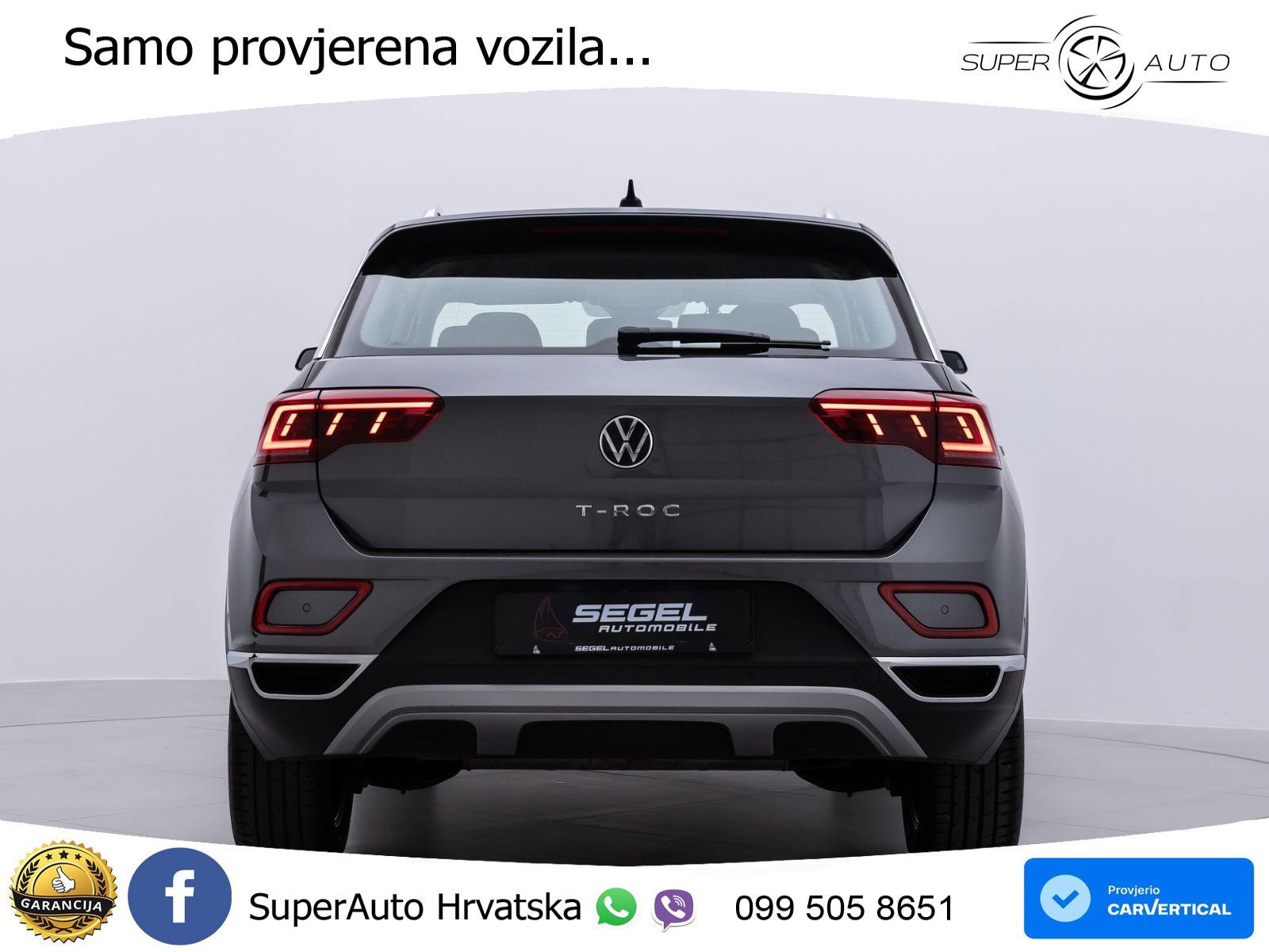 Volkswagen T-Roc I 2.0 TDI (150 KS) DSG MATRIX+GR SJED+KAM