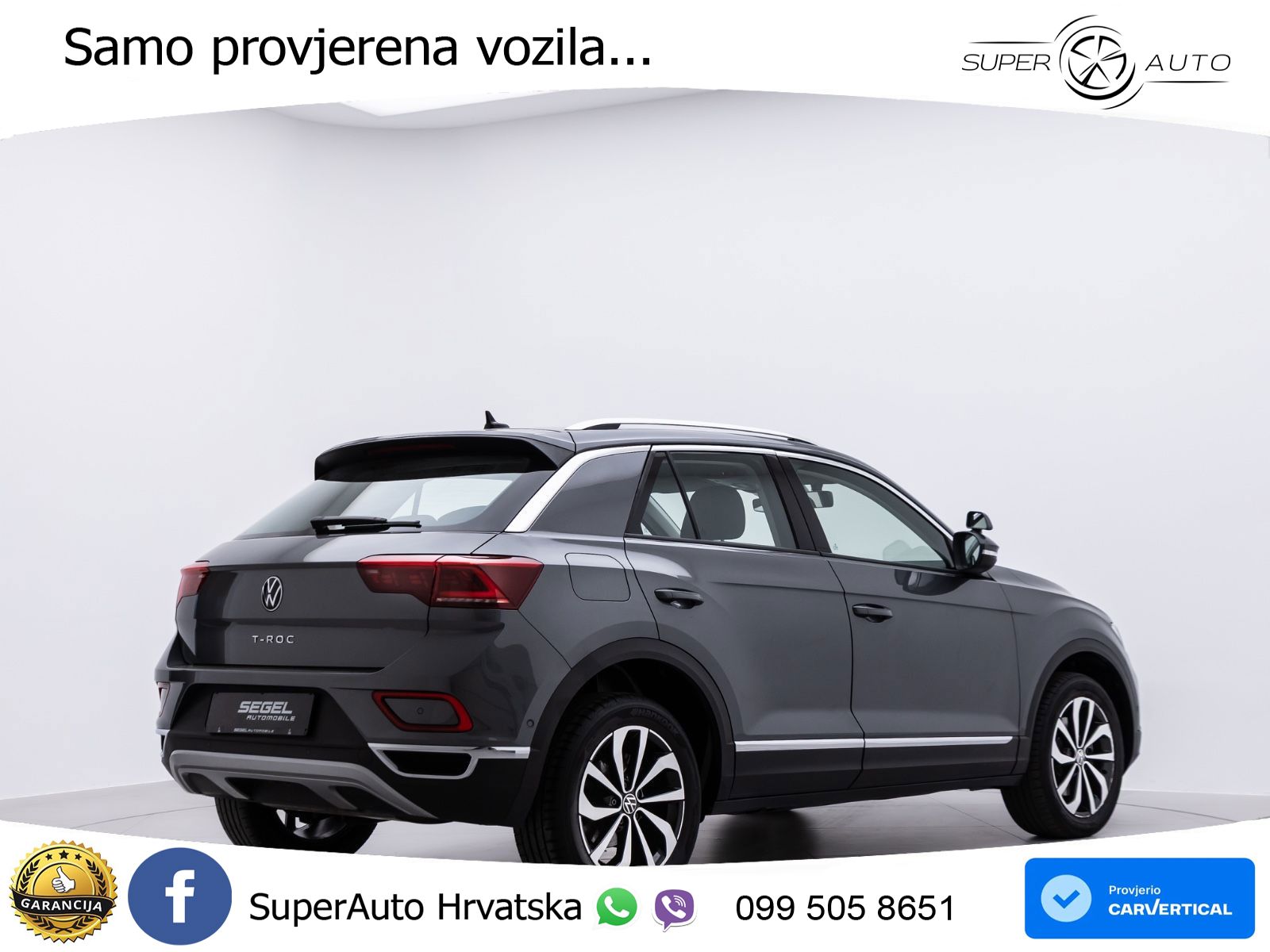 Volkswagen T-Roc I 2.0 TDI (150 KS) DSG MATRIX+GR SJED+KAM