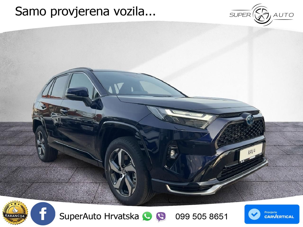 Toyota RAV4 2.5 (306 KS) Hybrid AWD-i eCVT LED+GR SJED+ACC