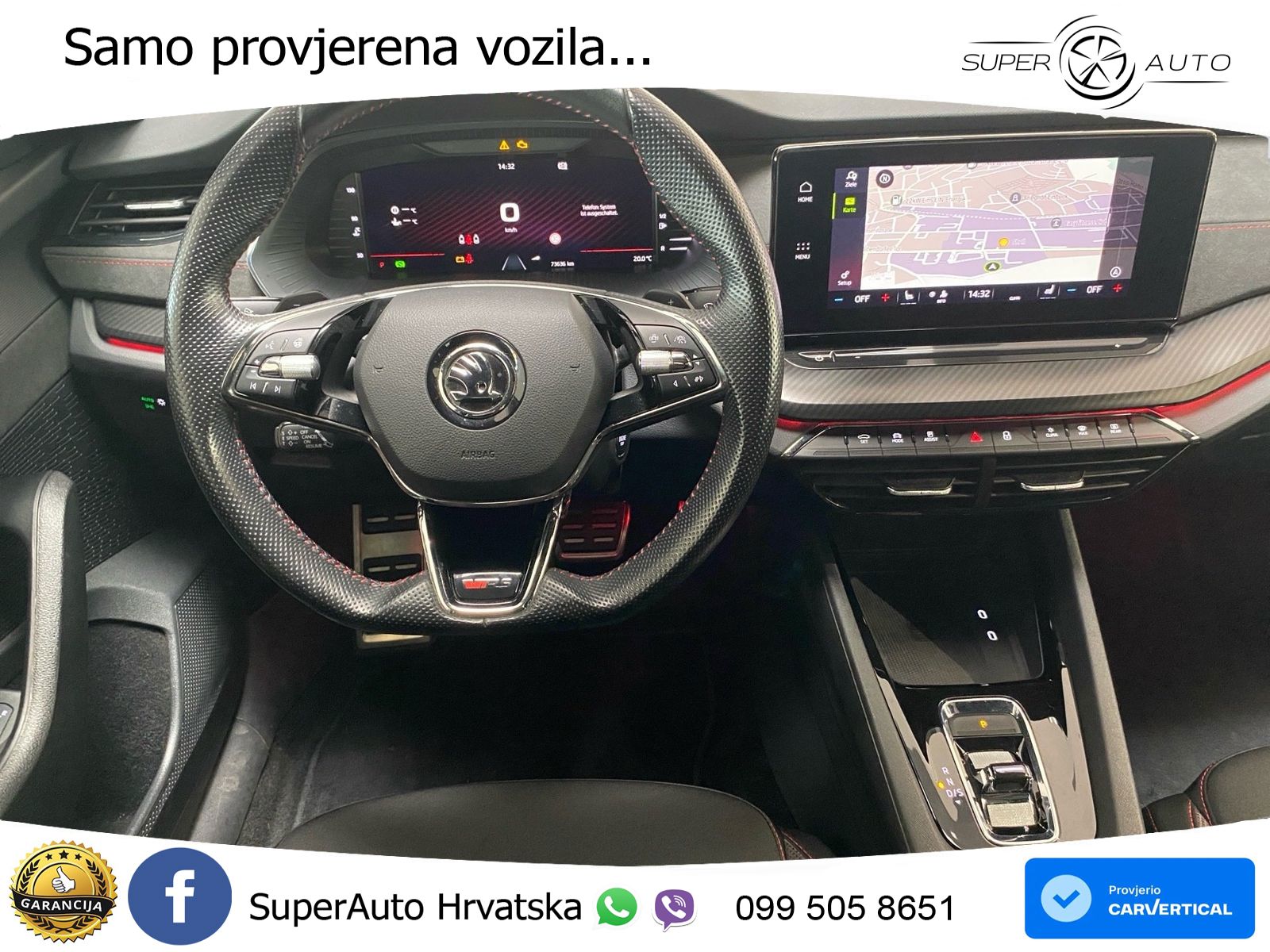 Škoda Octavia Combi RS 2.0 TDI (200 KS) DSG MATRIX+GR SJED+KAM