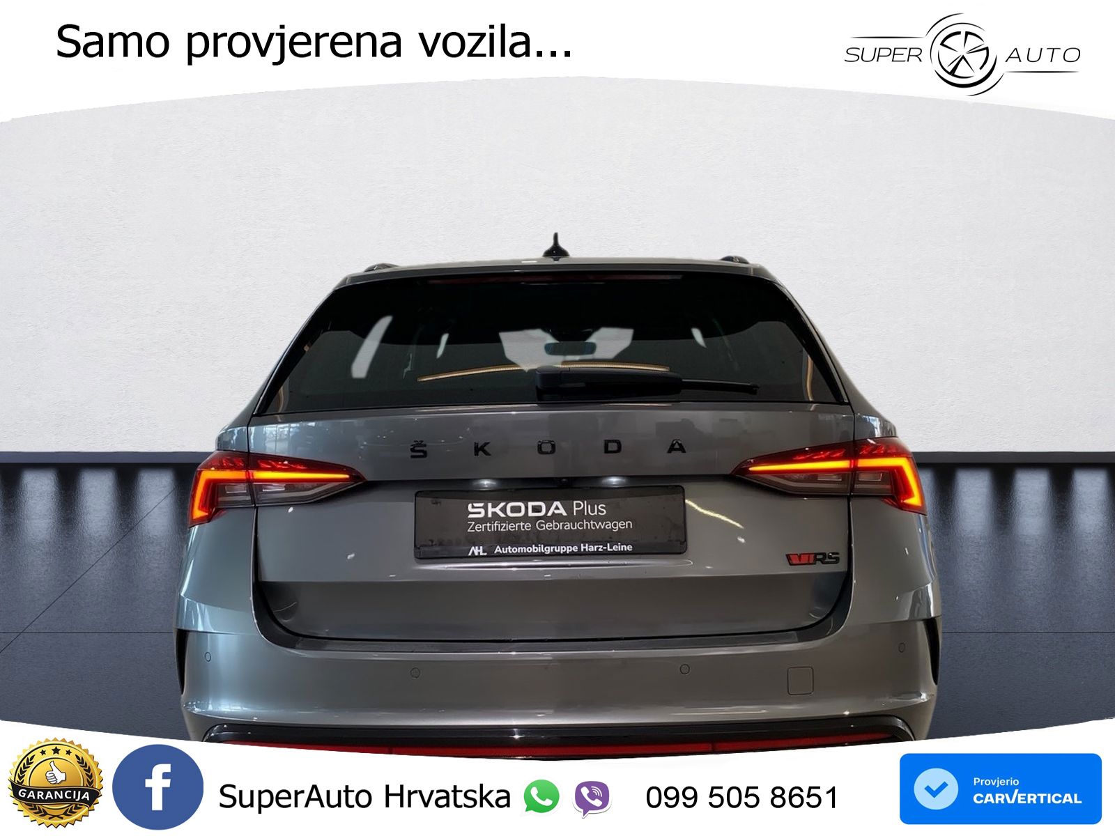 Škoda Octavia Combi RS 2.0 TDI (200 KS) DSG MATRIX+GR SJED+KAM