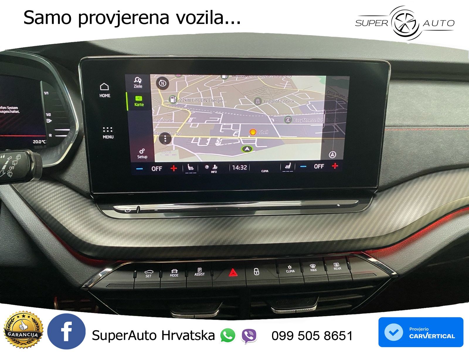 Škoda Octavia Combi RS 2.0 TDI (200 KS) DSG MATRIX+GR SJED+KAM