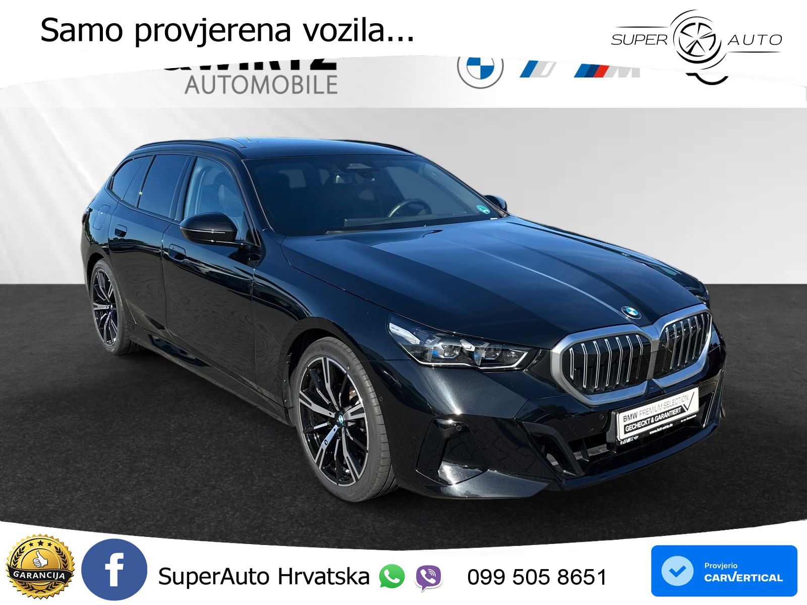 BMW 520d Touring (197 KS) xDrive Steptronic M Sport LED+GR SJED+ACC
