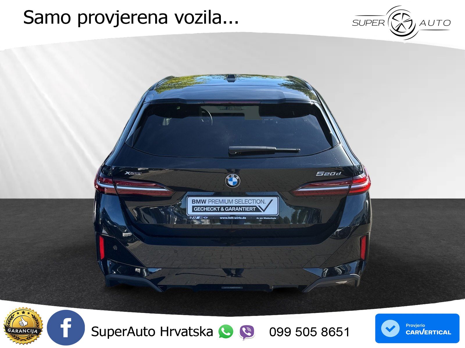 BMW 520d Touring (197 KS) xDrive Steptronic M Sport LED+GR SJED+ACC