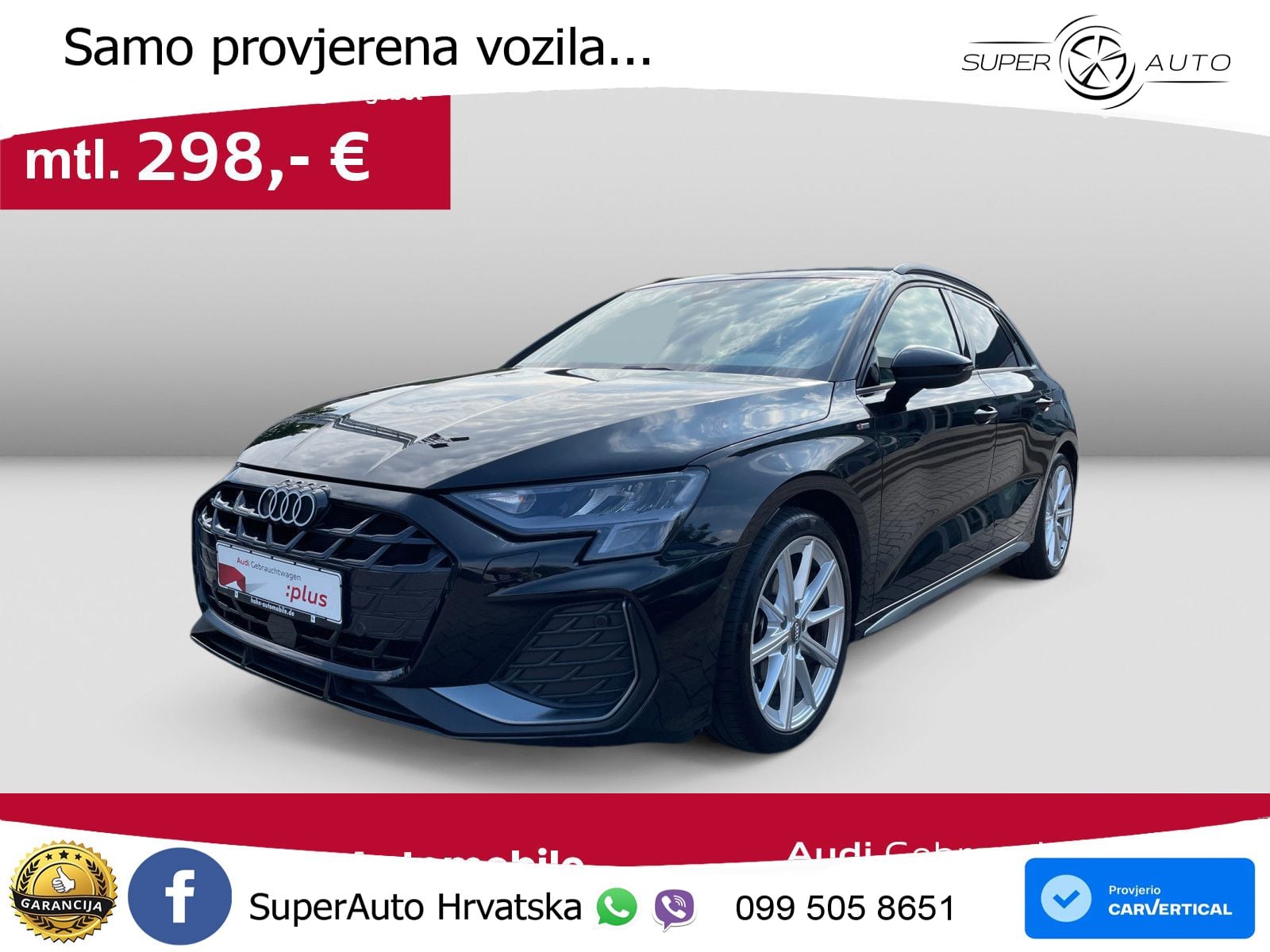 Audi A3 35 TFSI (150 KS) S tronic S line LED+GR SJED+ACC