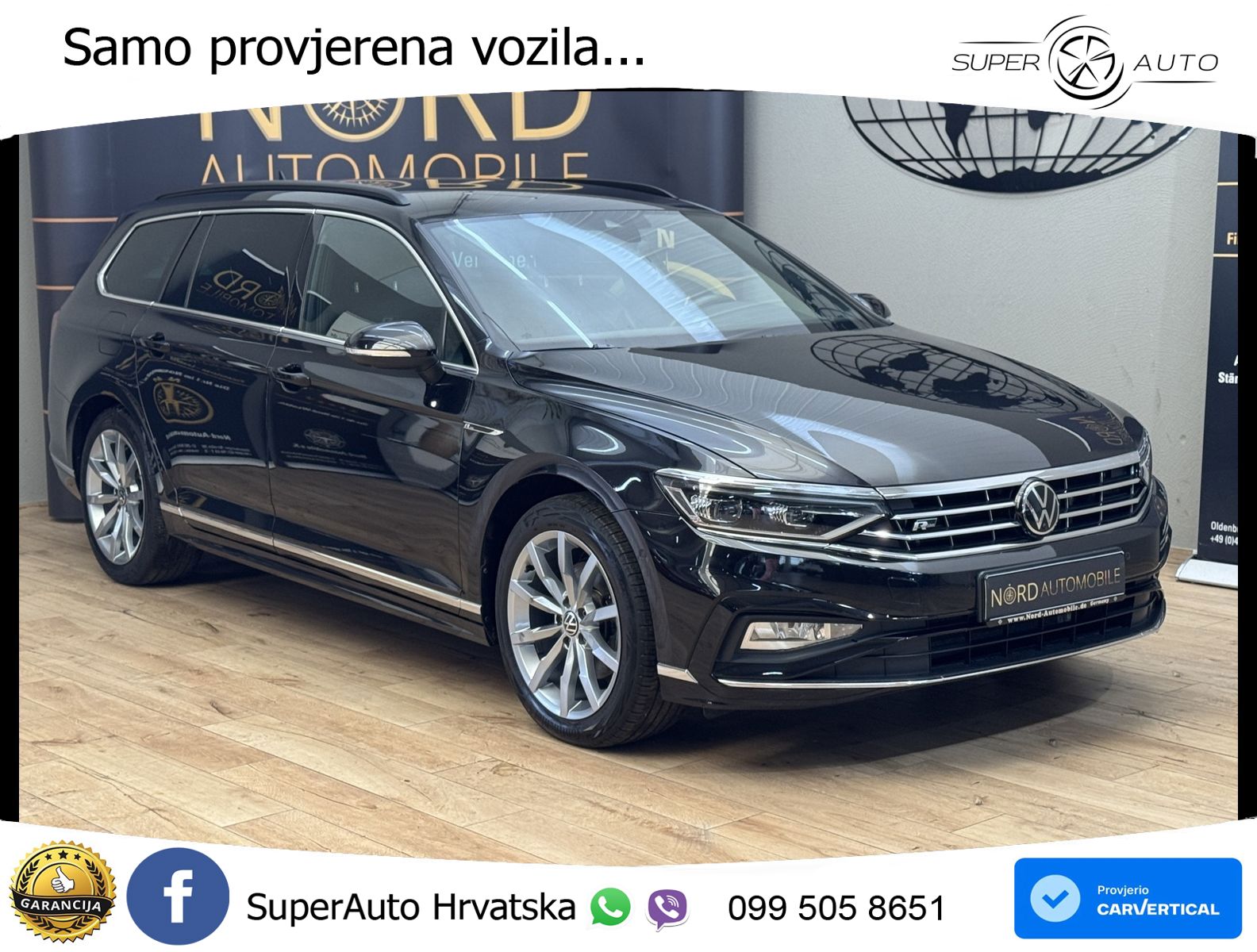 Volkswagen Passat Variant 2.0 TSI (190 KS) DSG R-Line LED+GR SJED+ACC