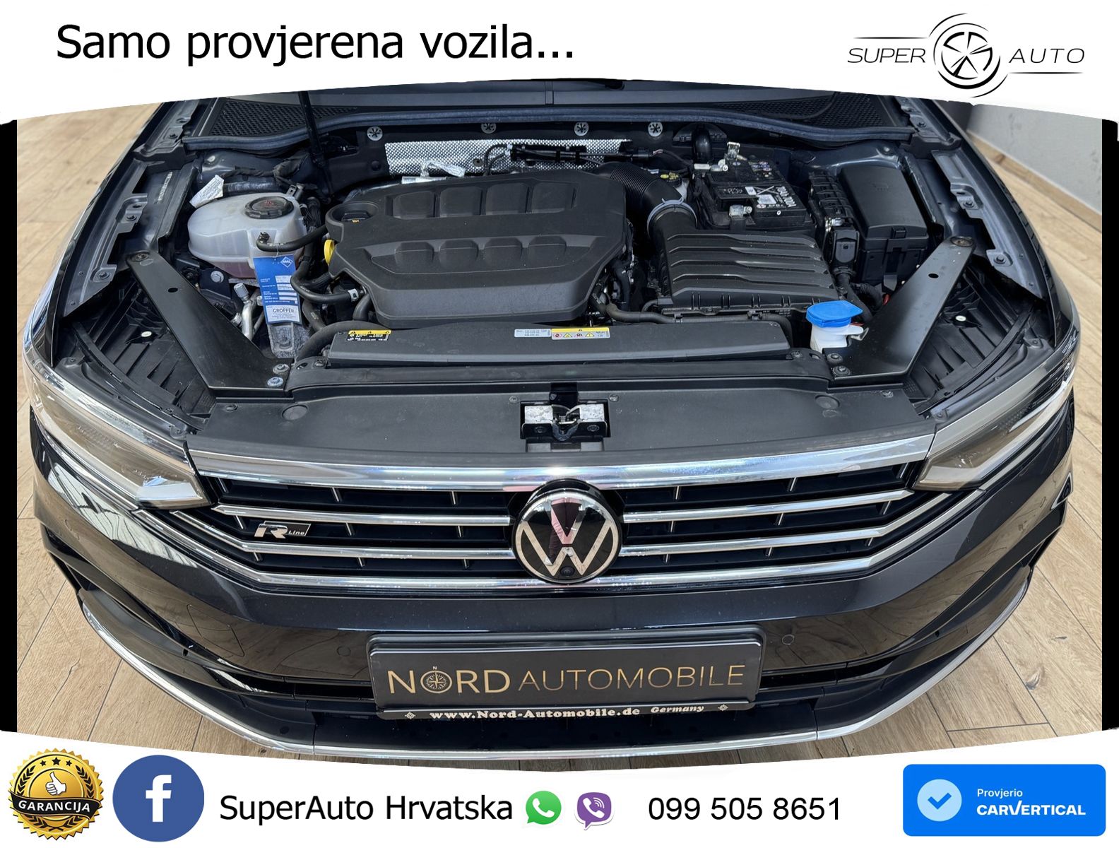 Volkswagen Passat Variant 2.0 TSI (190 KS) DSG R-Line LED+GR SJED+ACC