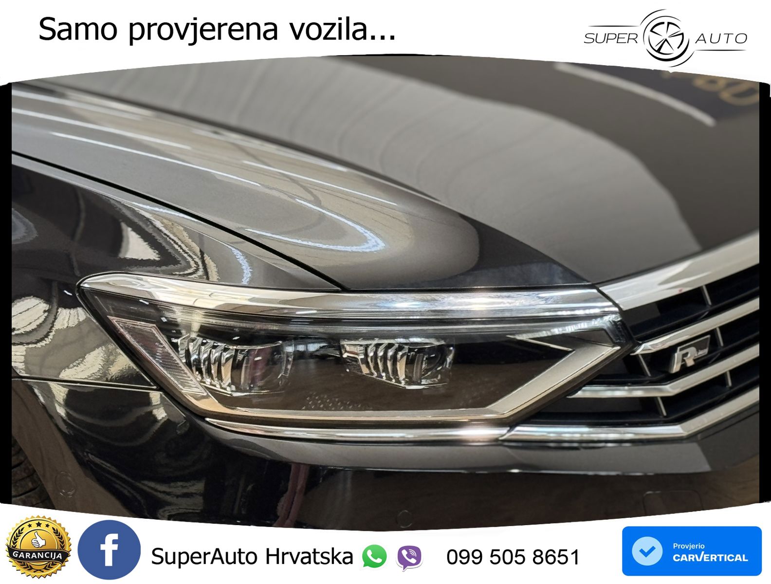Volkswagen Passat Variant 2.0 TSI (190 KS) DSG R-Line LED+GR SJED+ACC