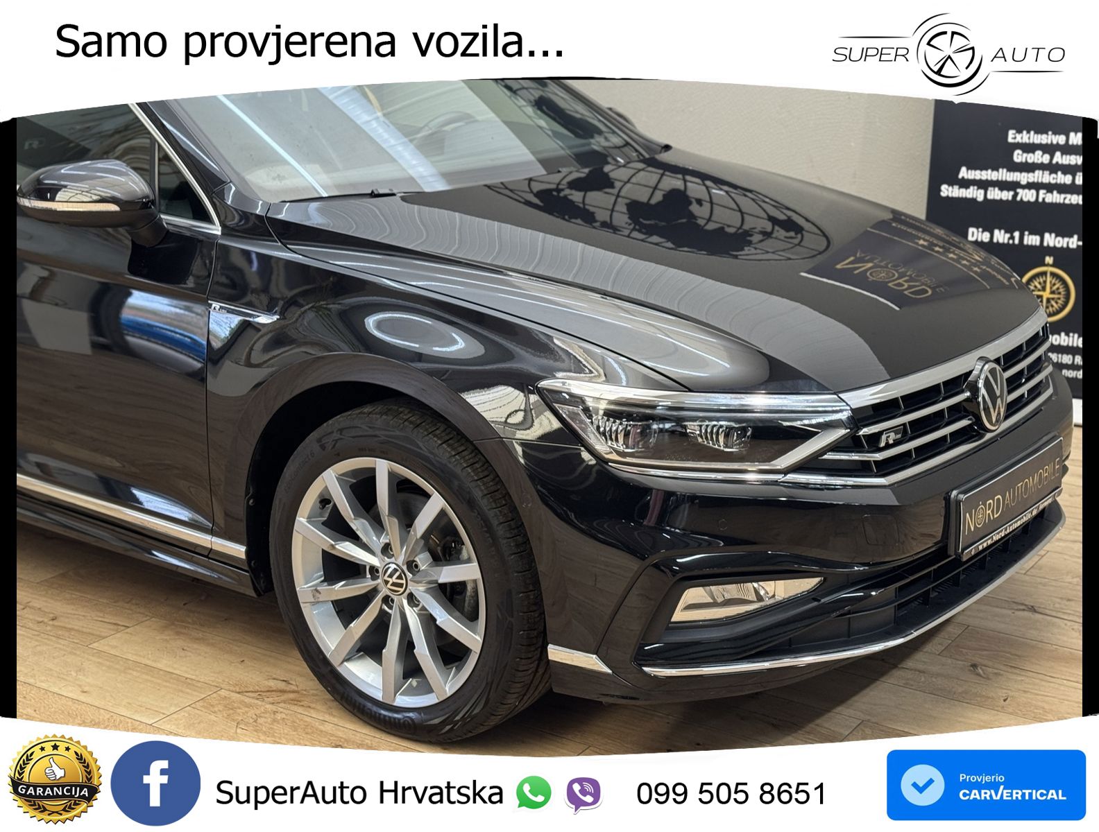 Volkswagen Passat Variant 2.0 TSI (190 KS) DSG R-Line LED+GR SJED+ACC