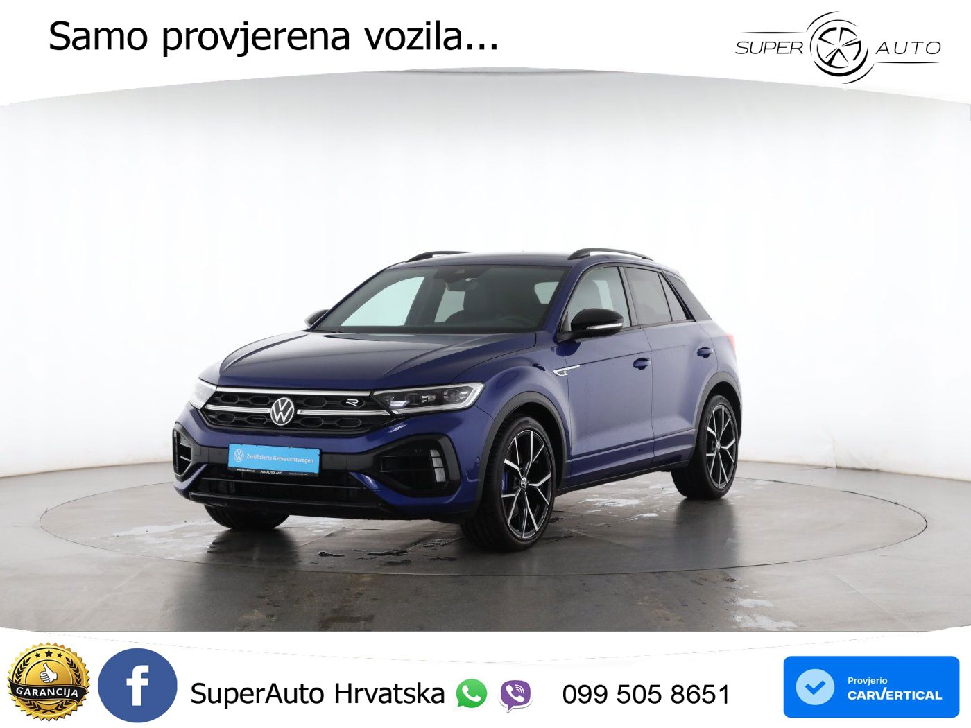 Volkswagen T-Roc I R 2.0 TSI (300 KS) OPF 4M DSG LED+GR SJED+ACC