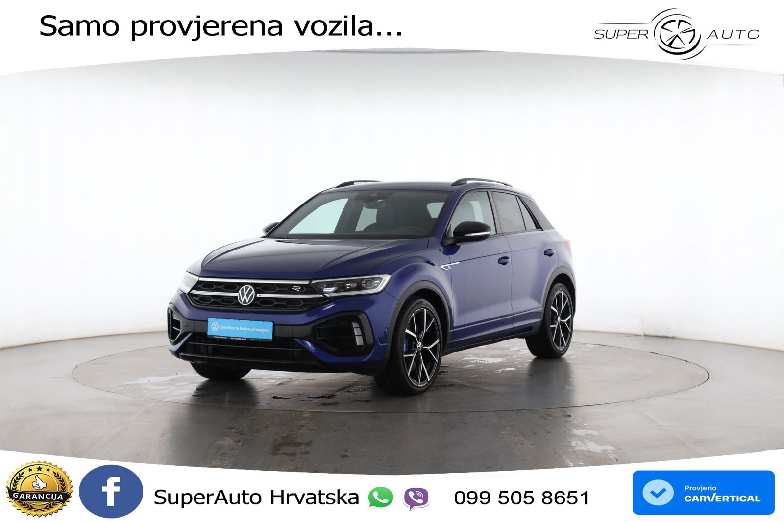 Volkswagen T-Roc I R 2.0 TSI (300 KS) OPF 4M DSG LED+GR SJED+ACC