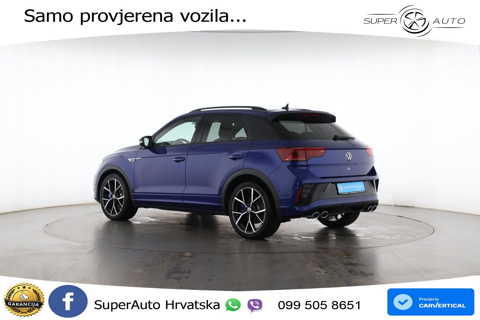 Volkswagen T-Roc I R 2.0 TSI (300 KS) OPF 4M DSG LED+GR SJED+ACC