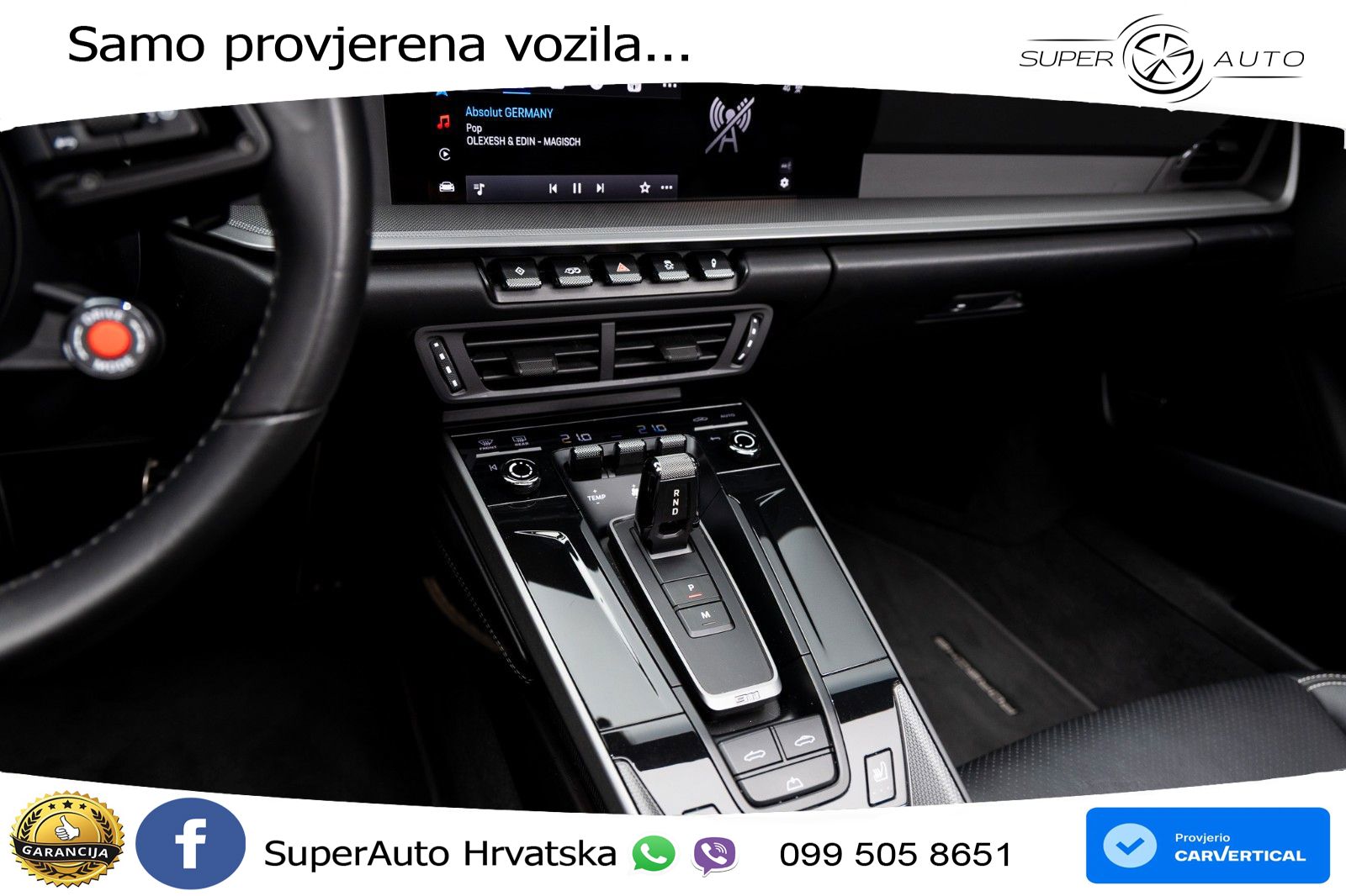 Porsche 911 Carrera 3.0 (394 KS) PDK LED+GR SJED+ACC