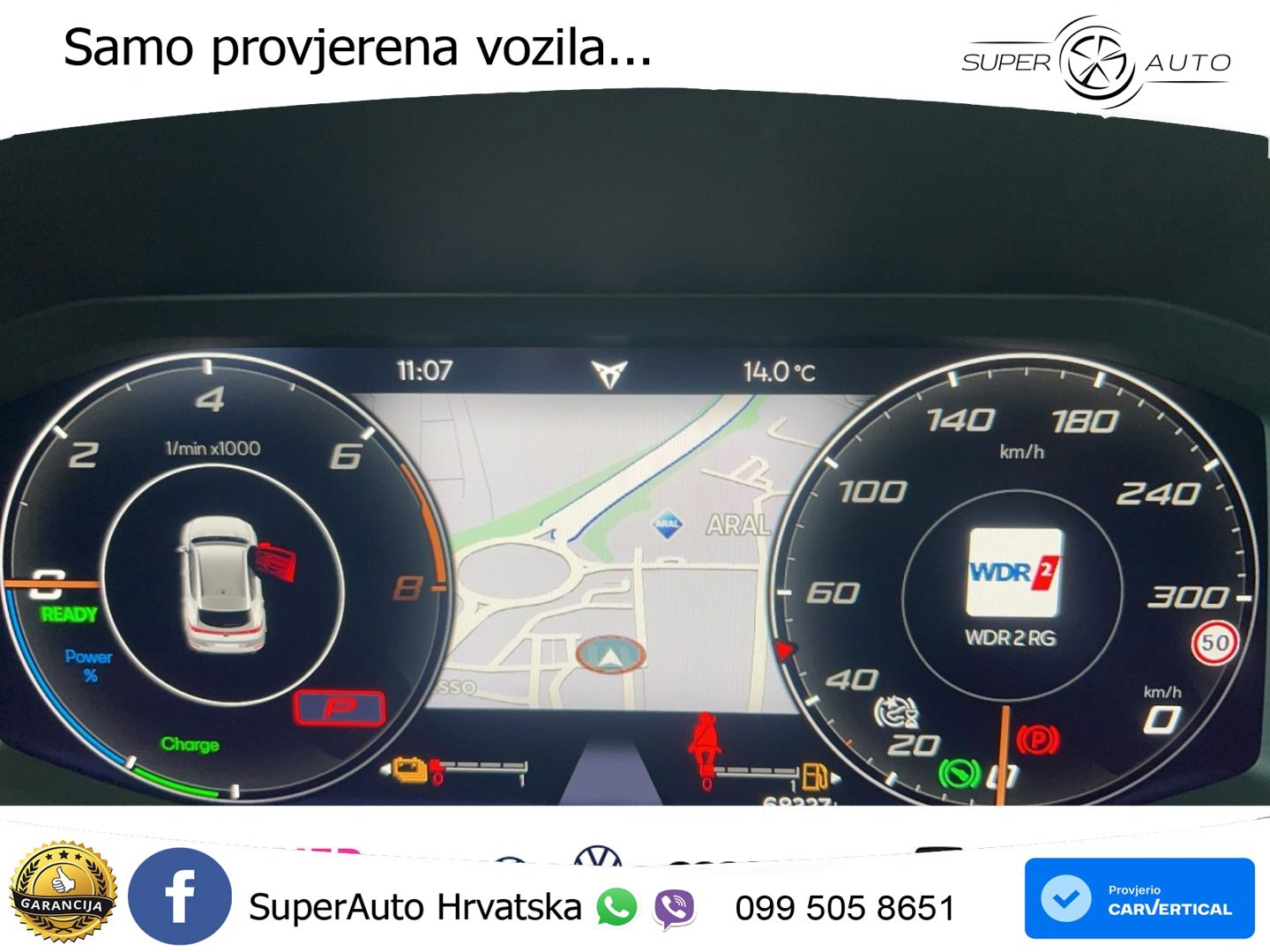 Cupra Formentor 1.4 TSI (245 KS) e-Hybrid DSG LED+GR SJED+ACC