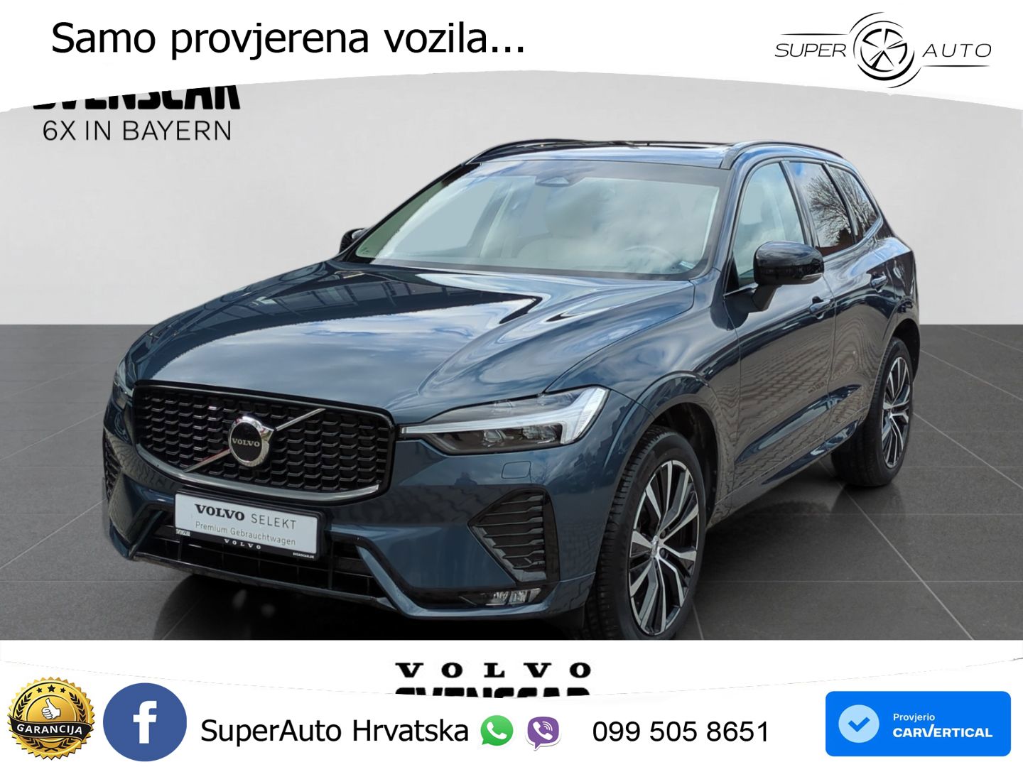 Volvo XC60 B5 Benzin AWD Geartronic LED+GR SJED+ACC