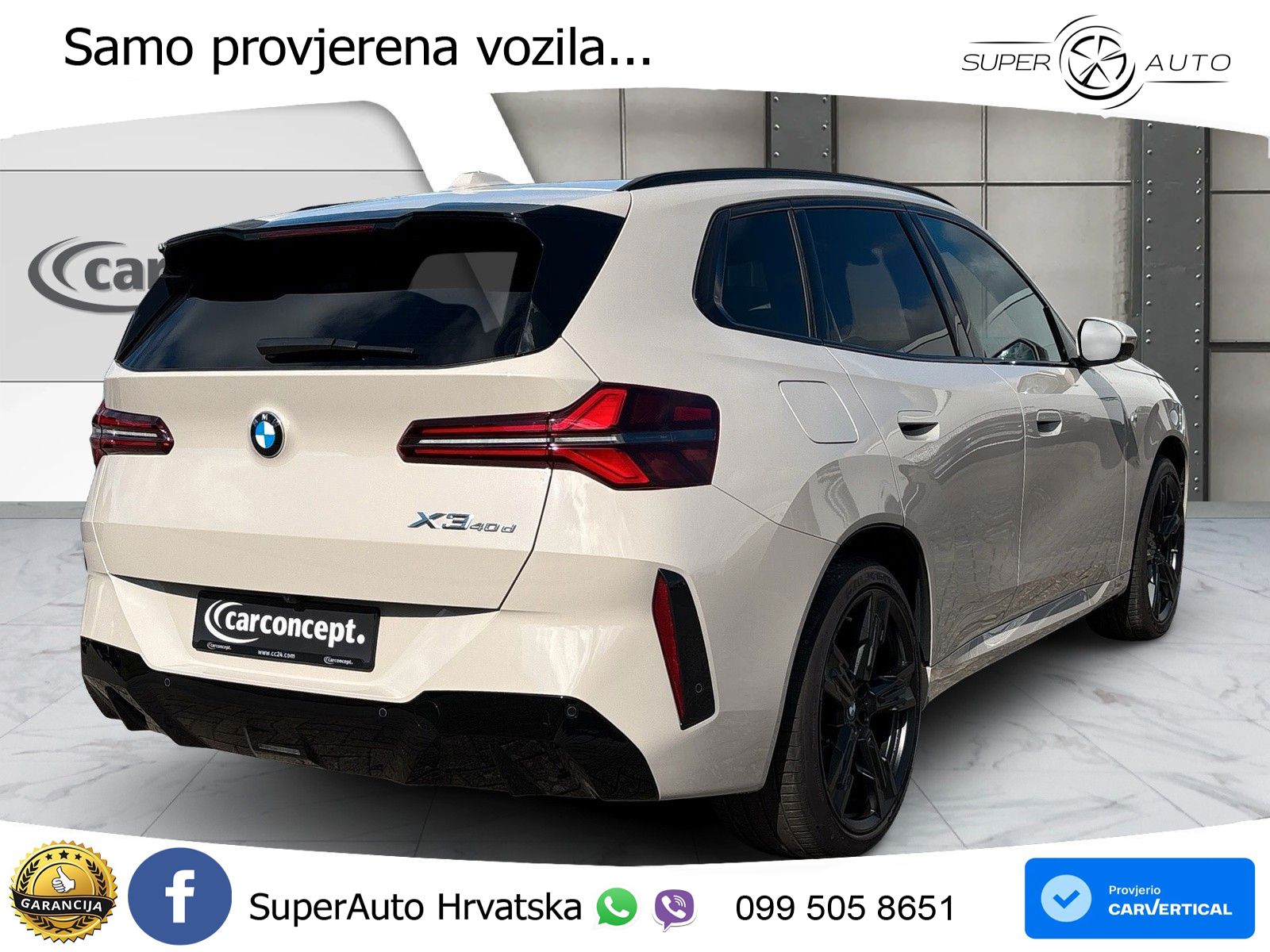 BMW X3 40d xDrive Steptronic M Sport LED+GR SJED+ACC