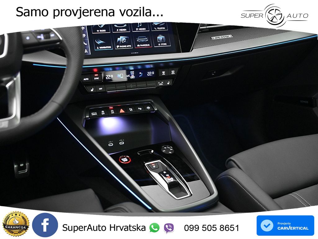 Audi S3 2.0 TFSI (333 KS) quattro S tronic MATRIX+GR SJED+KAM