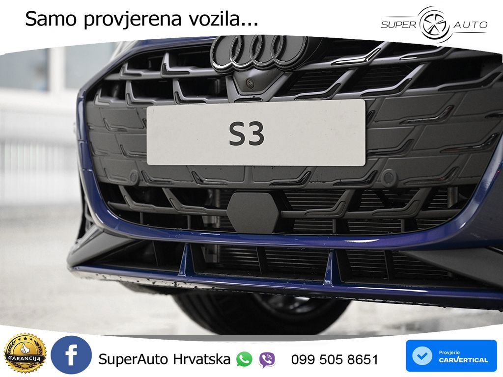 Audi S3 2.0 TFSI (333 KS) quattro S tronic MATRIX+GR SJED+KAM