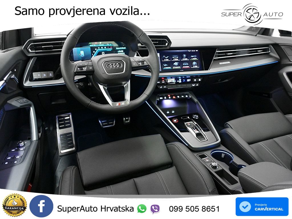 Audi S3 2.0 TFSI (333 KS) quattro S tronic MATRIX+GR SJED+KAM