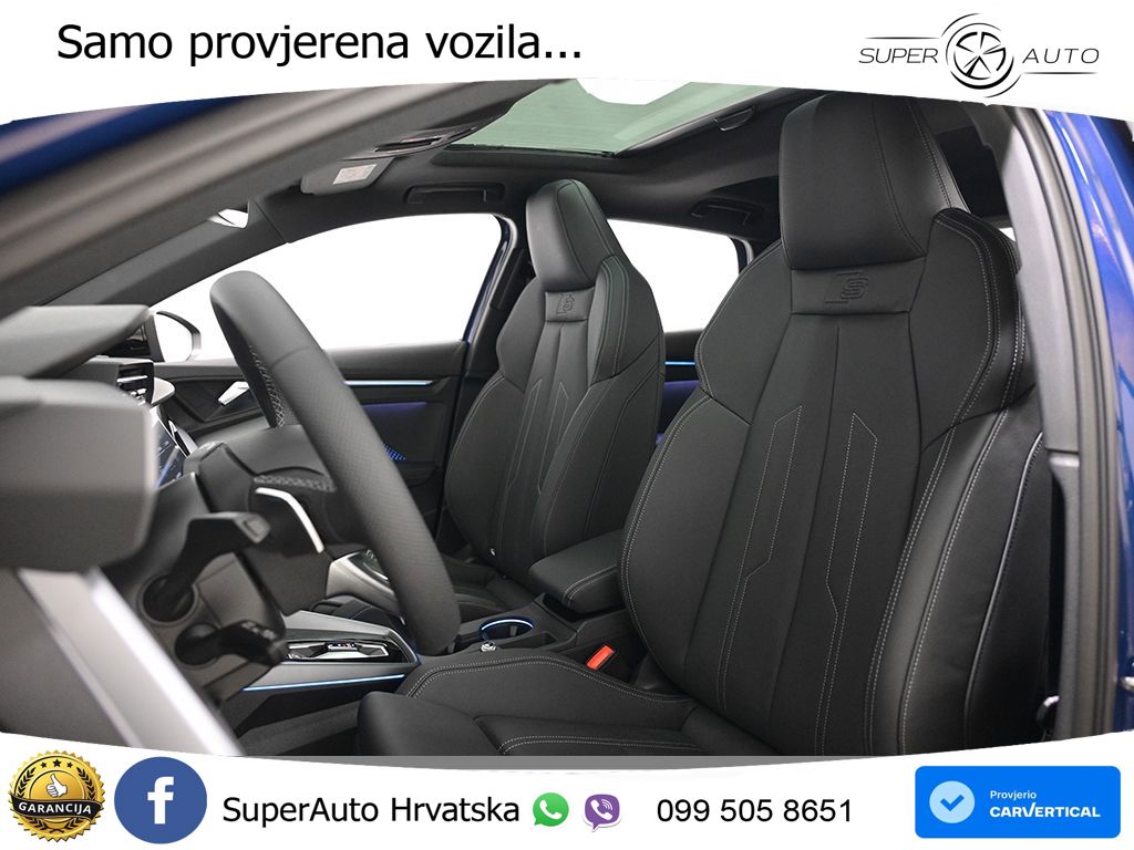 Audi S3 2.0 TFSI (333 KS) quattro S tronic MATRIX+GR SJED+KAM