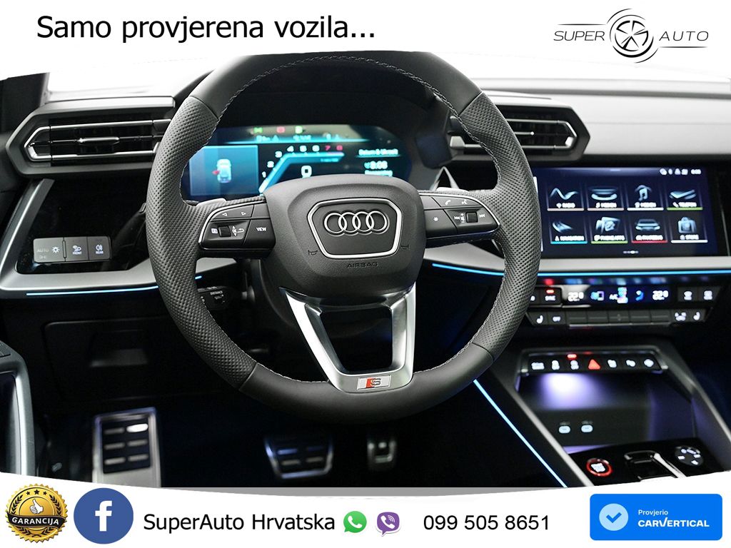Audi S3 2.0 TFSI (333 KS) quattro S tronic MATRIX+GR SJED+KAM