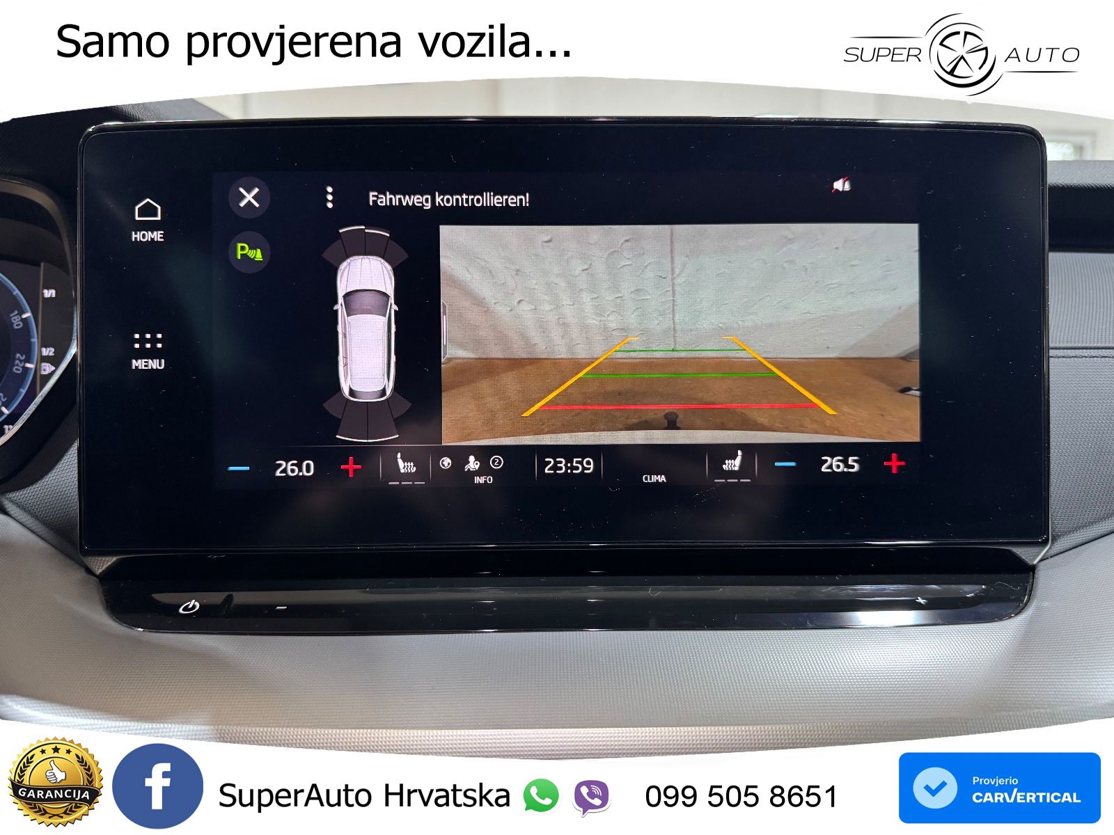 Škoda Octavia Combi 2.0 TDI (150 KS) DSG LED+GR SJED+ACC