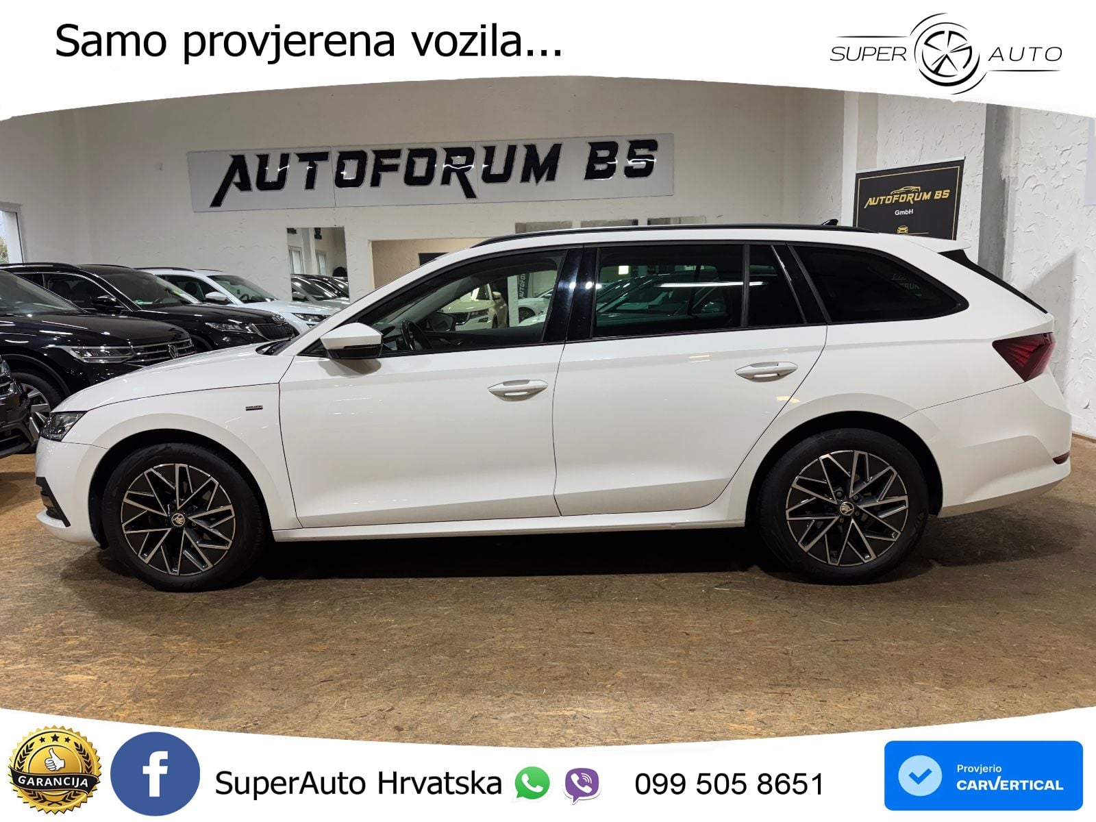 Škoda Octavia Combi 2.0 TDI (150 KS) DSG LED+GR SJED+ACC