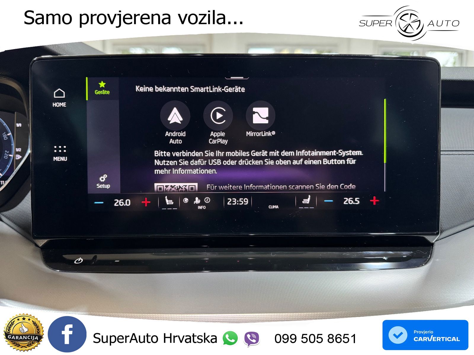 Škoda Octavia Combi 2.0 TDI (150 KS) DSG LED+GR SJED+ACC
