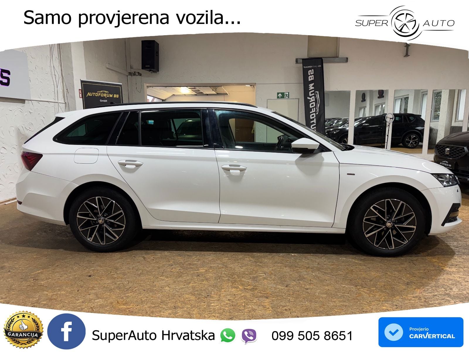 Škoda Octavia Combi 2.0 TDI (150 KS) DSG LED+GR SJED+ACC
