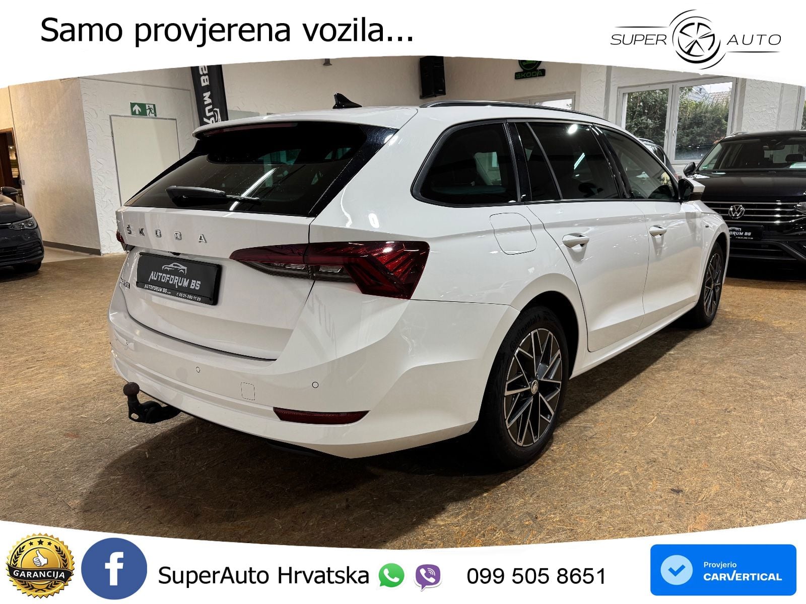 Škoda Octavia Combi 2.0 TDI (150 KS) DSG LED+GR SJED+ACC