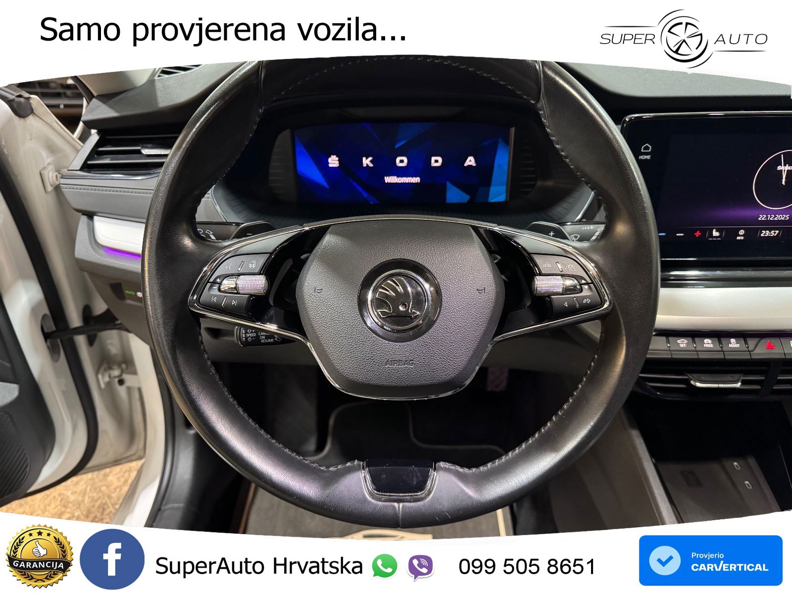 Škoda Octavia Combi 2.0 TDI (150 KS) DSG LED+GR SJED+ACC